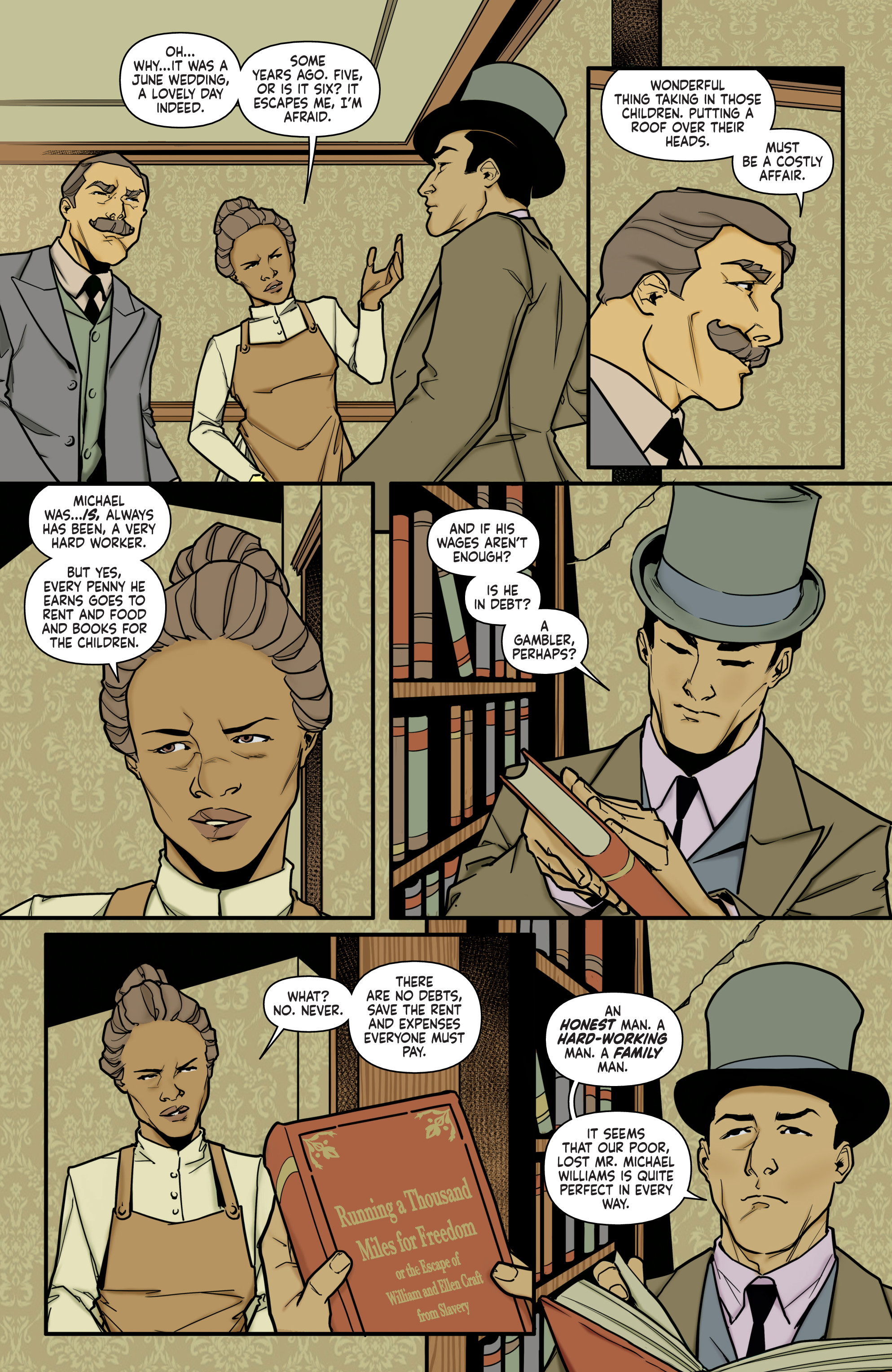 Read online Sherlock Holmes: The Vanishing Man comic -  Issue # _TPB 1 - 36