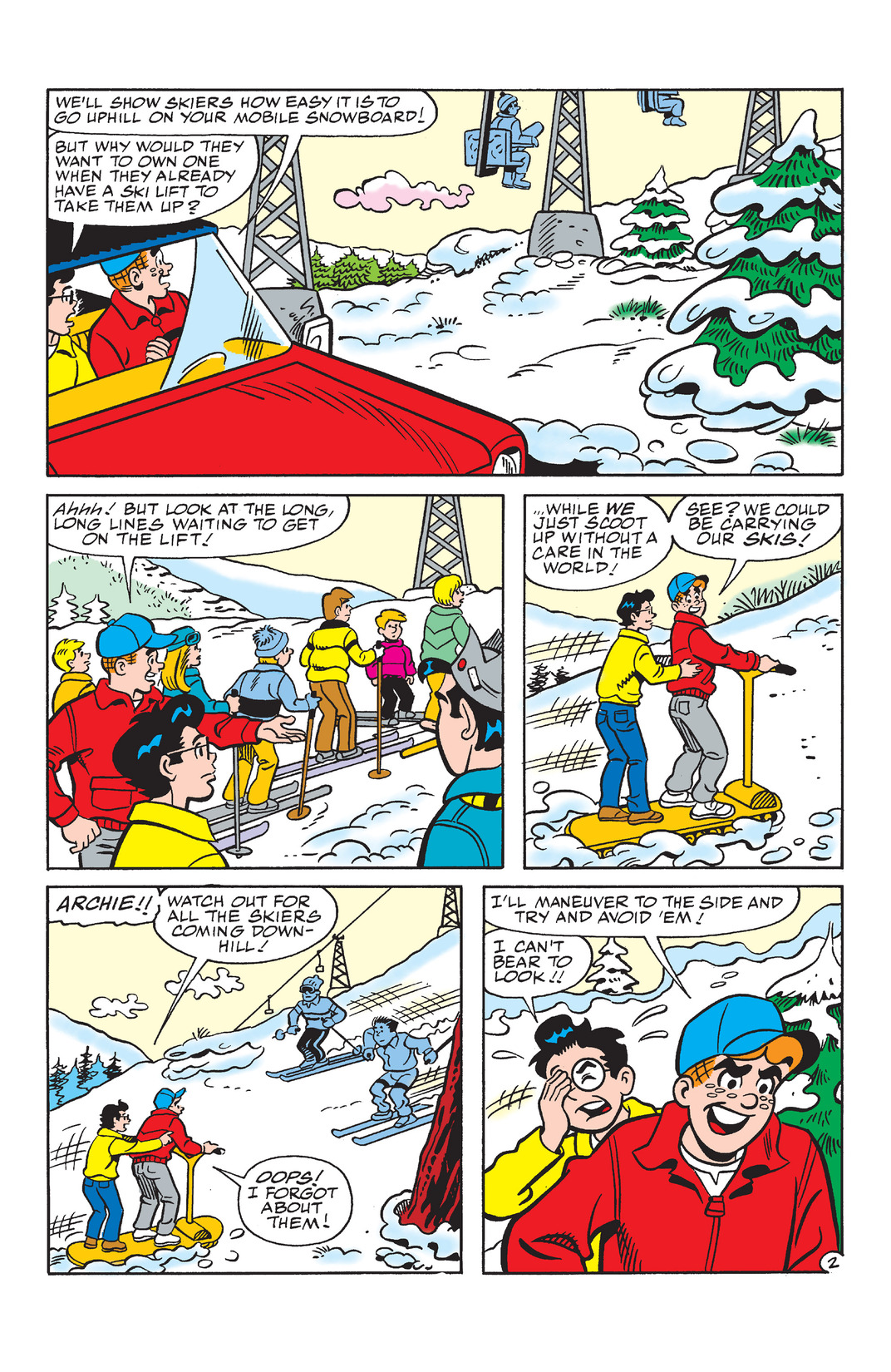 Read online World of Archie: Xtreme Winter comic -  Issue # Full - 59