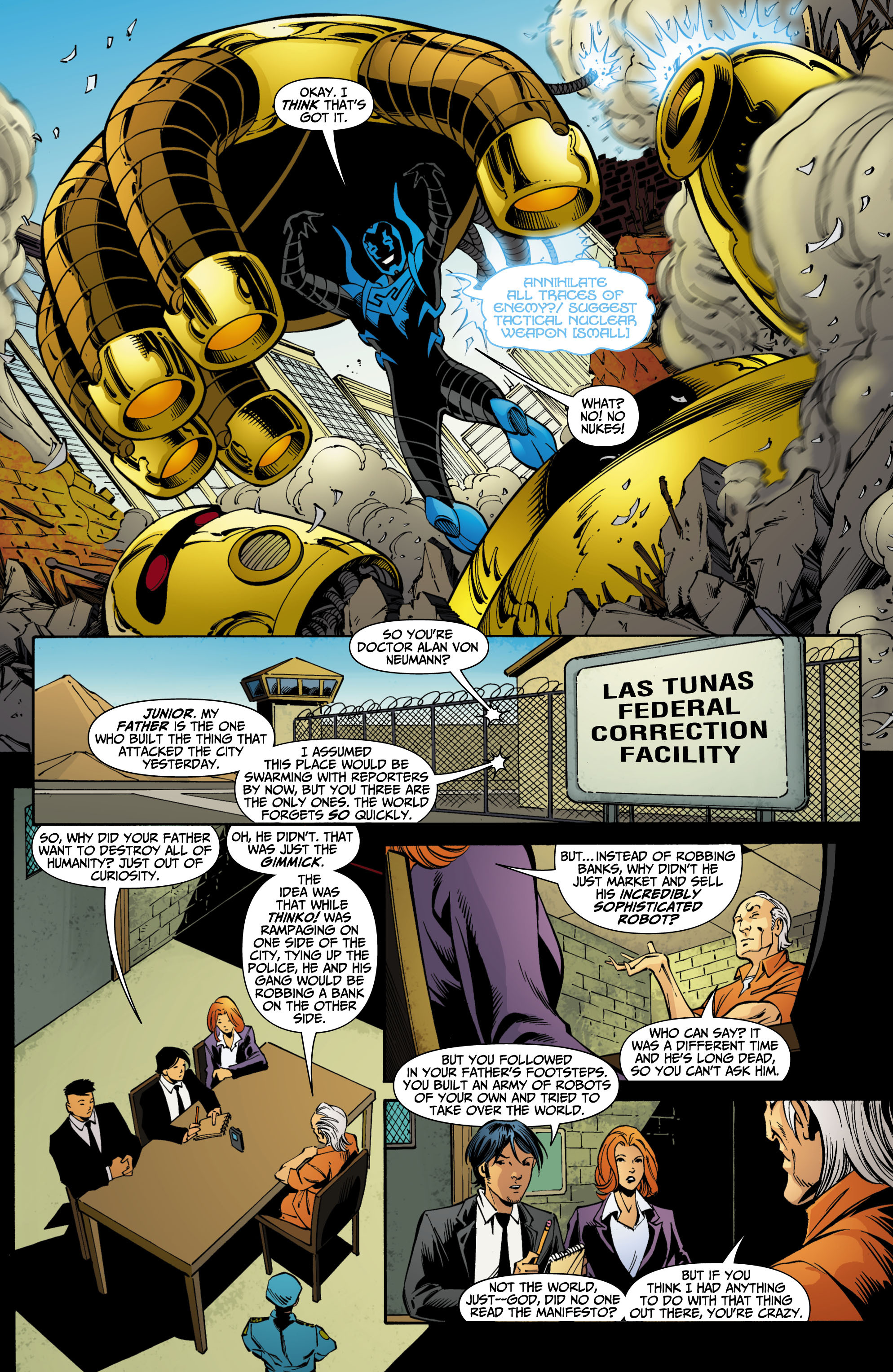 Read online Booster Gold (2007) comic -  Issue #21 - 27