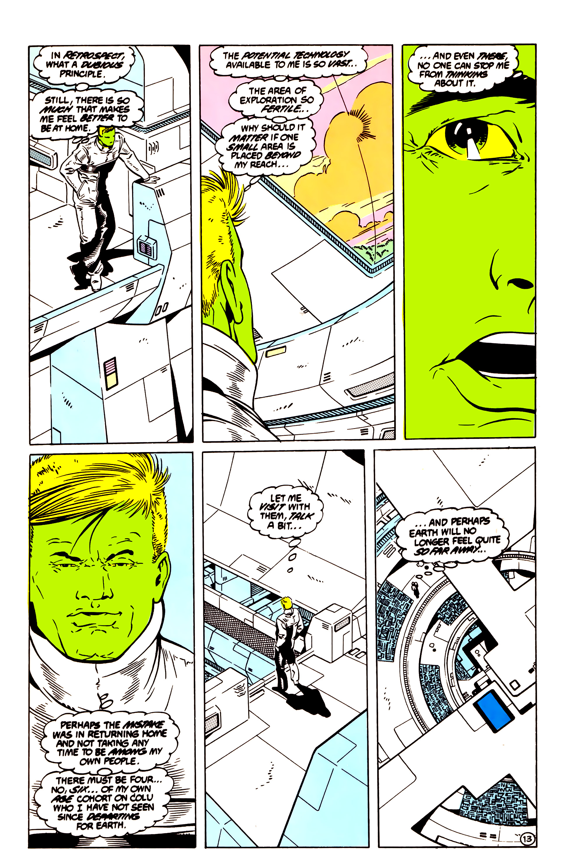 Read online Legion of Super-Heroes (1984) comic -  Issue #55 - 14