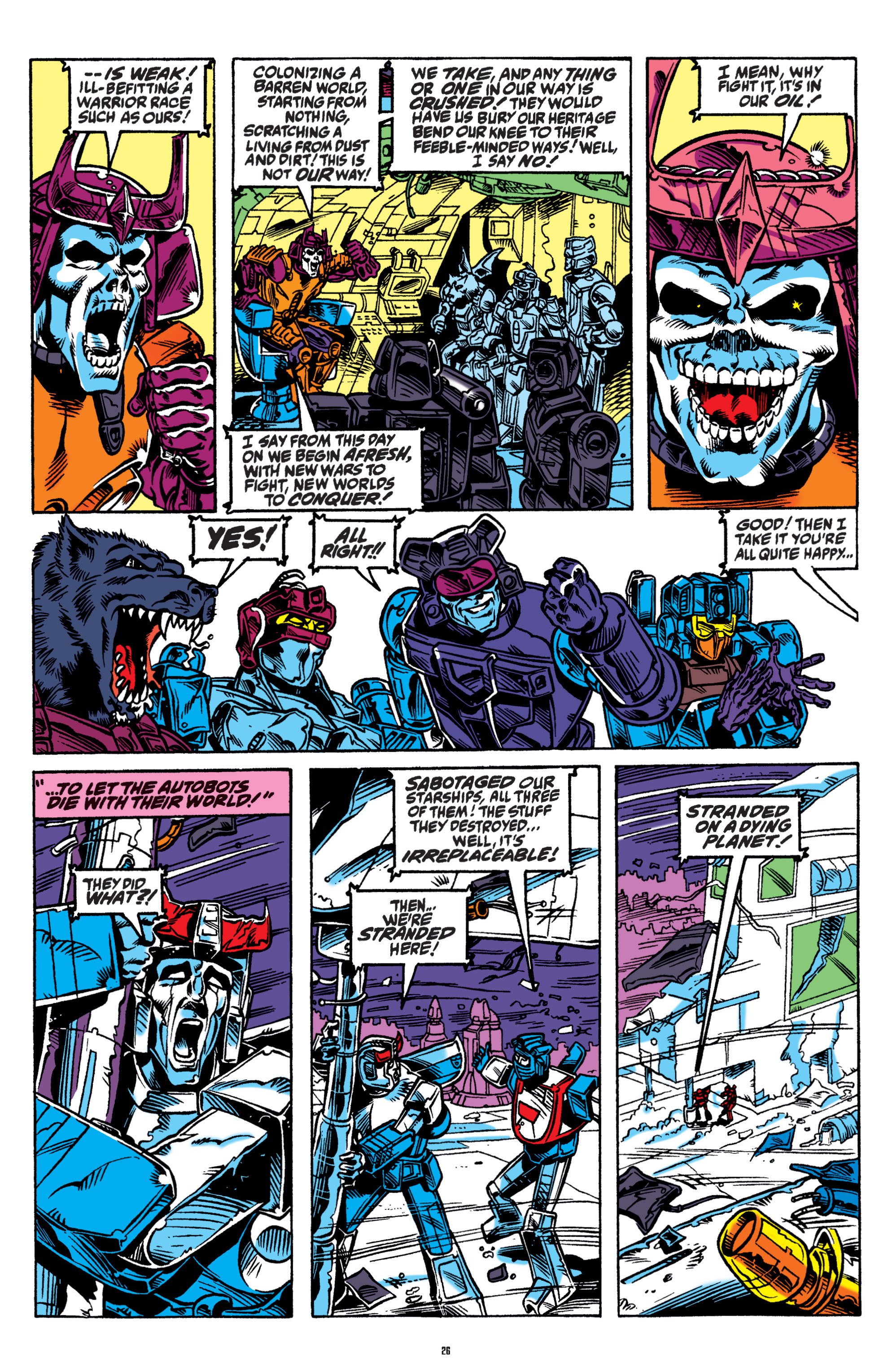Read online The Transformers Classics comic -  Issue # TPB 7 - 27