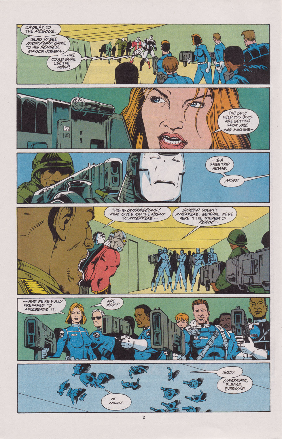 Read online War Machine (1994) comic -  Issue #3 - 3