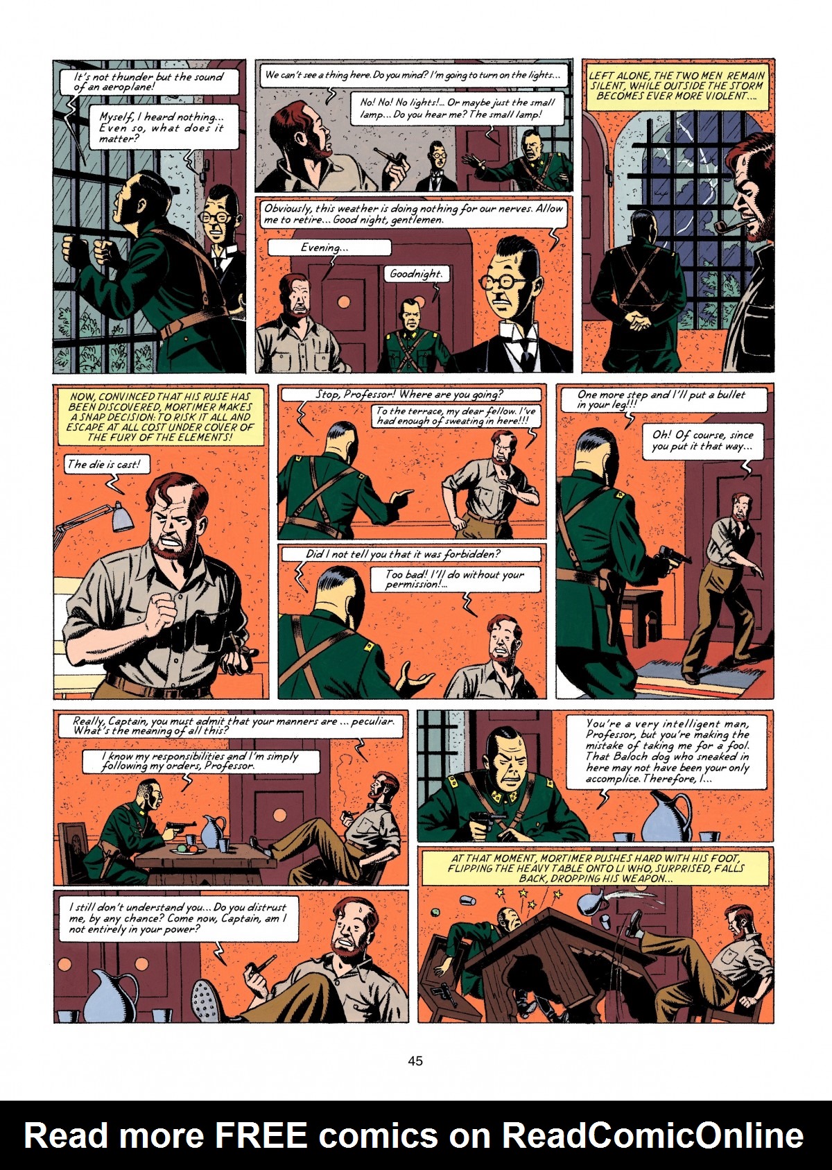 Read online Blake & Mortimer comic -  Issue #16 - 45