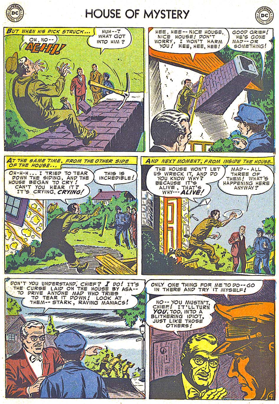 Read online House of Mystery (1951) comic -  Issue #27 - 22