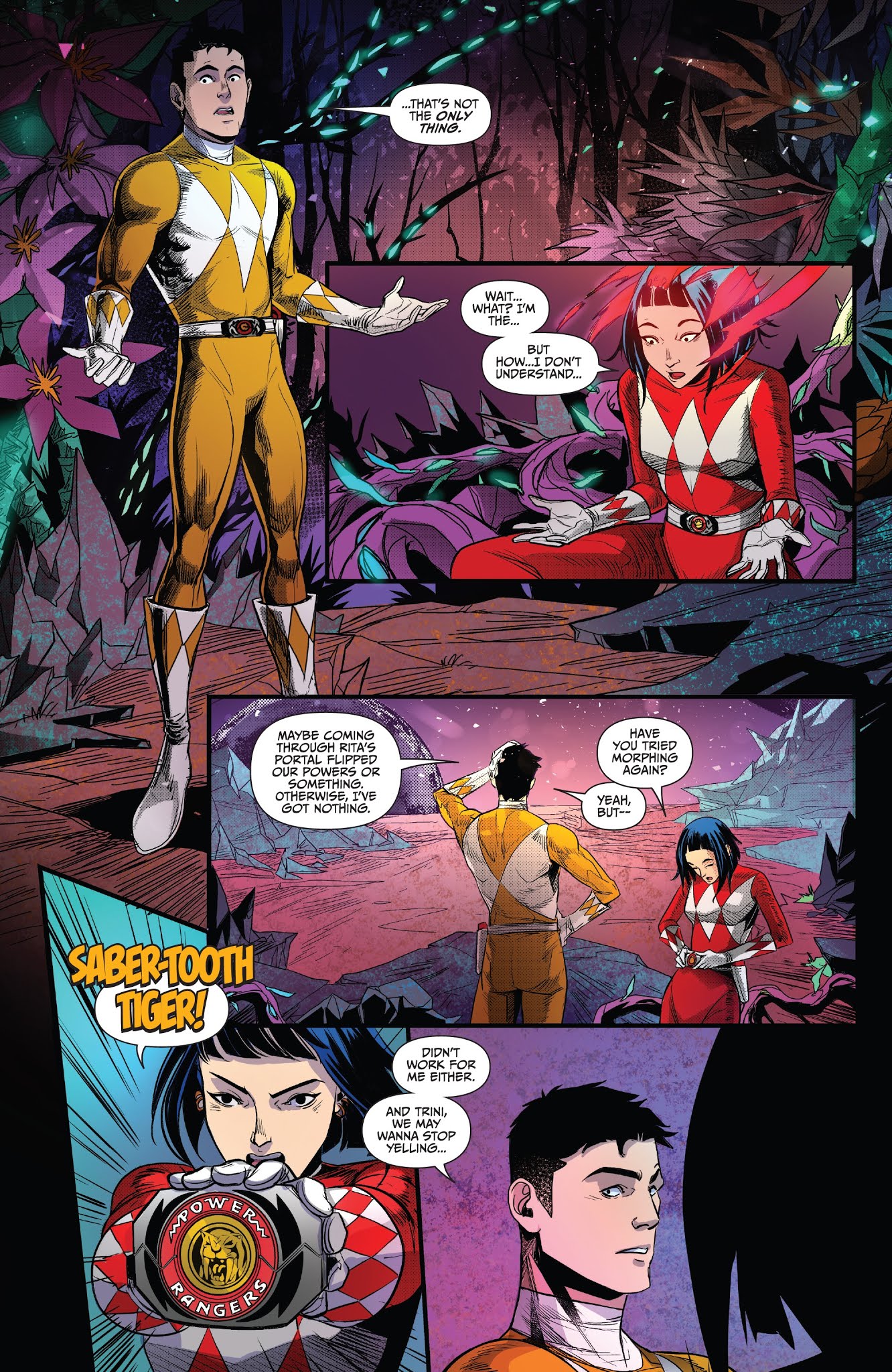 Read online Saban's Go Go Power Rangers comic -  Issue #13 - 23