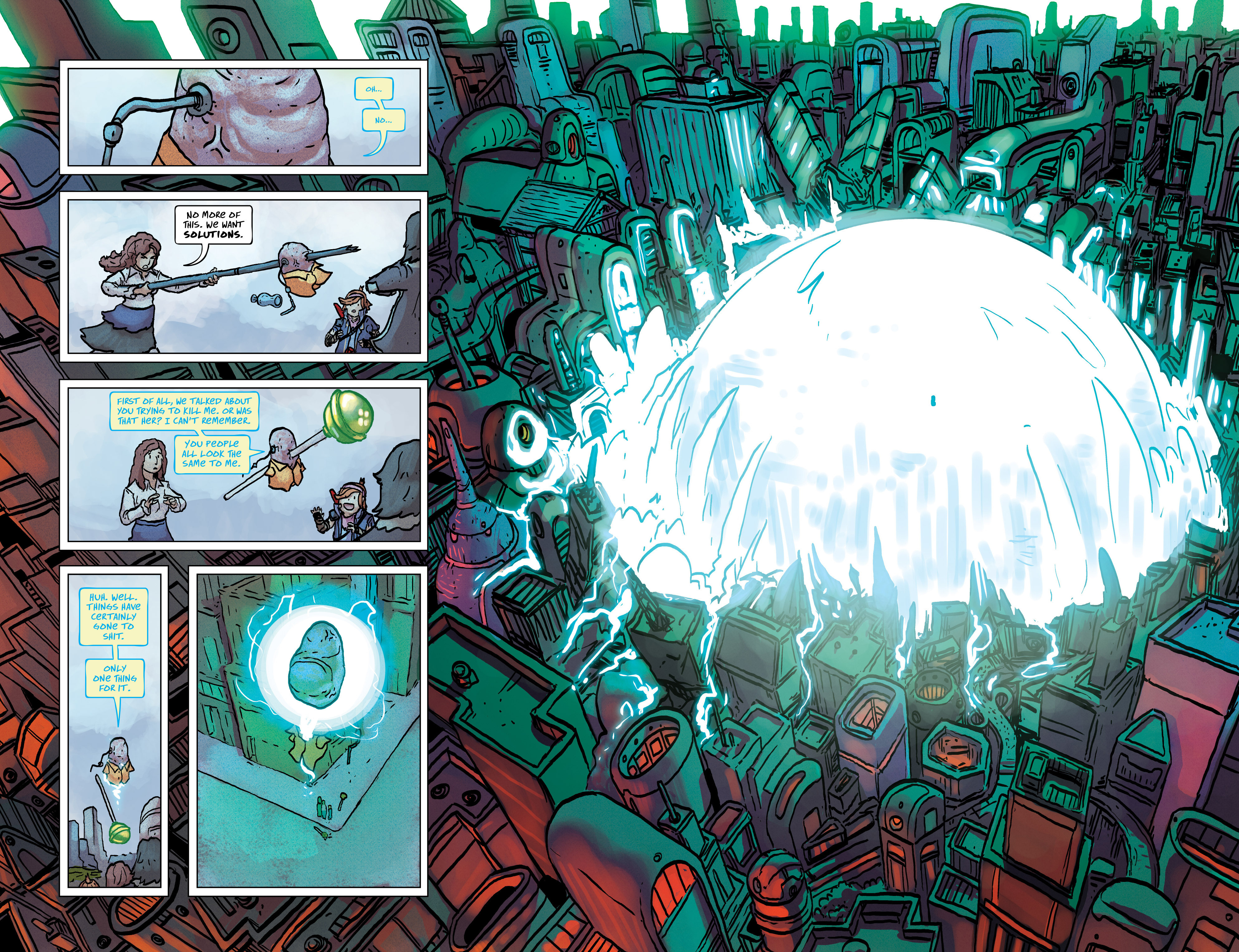 Read online Exodus: The Life After comic -  Issue #5 - 16