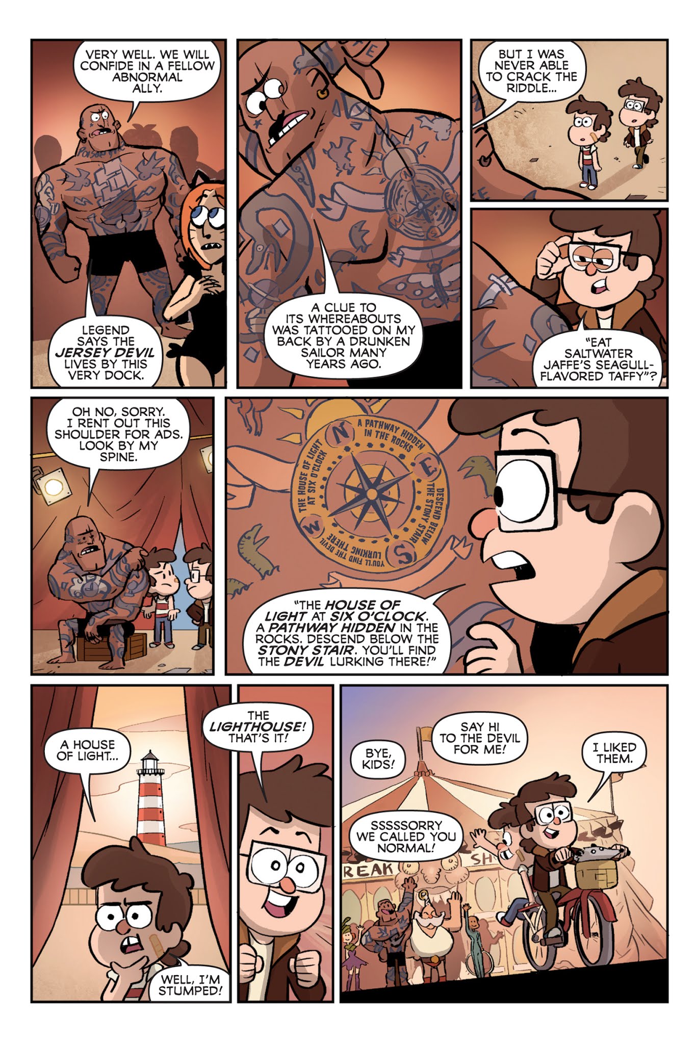 Read online Gravity Falls: Lost Legends comic -  Issue # TPB - 122
