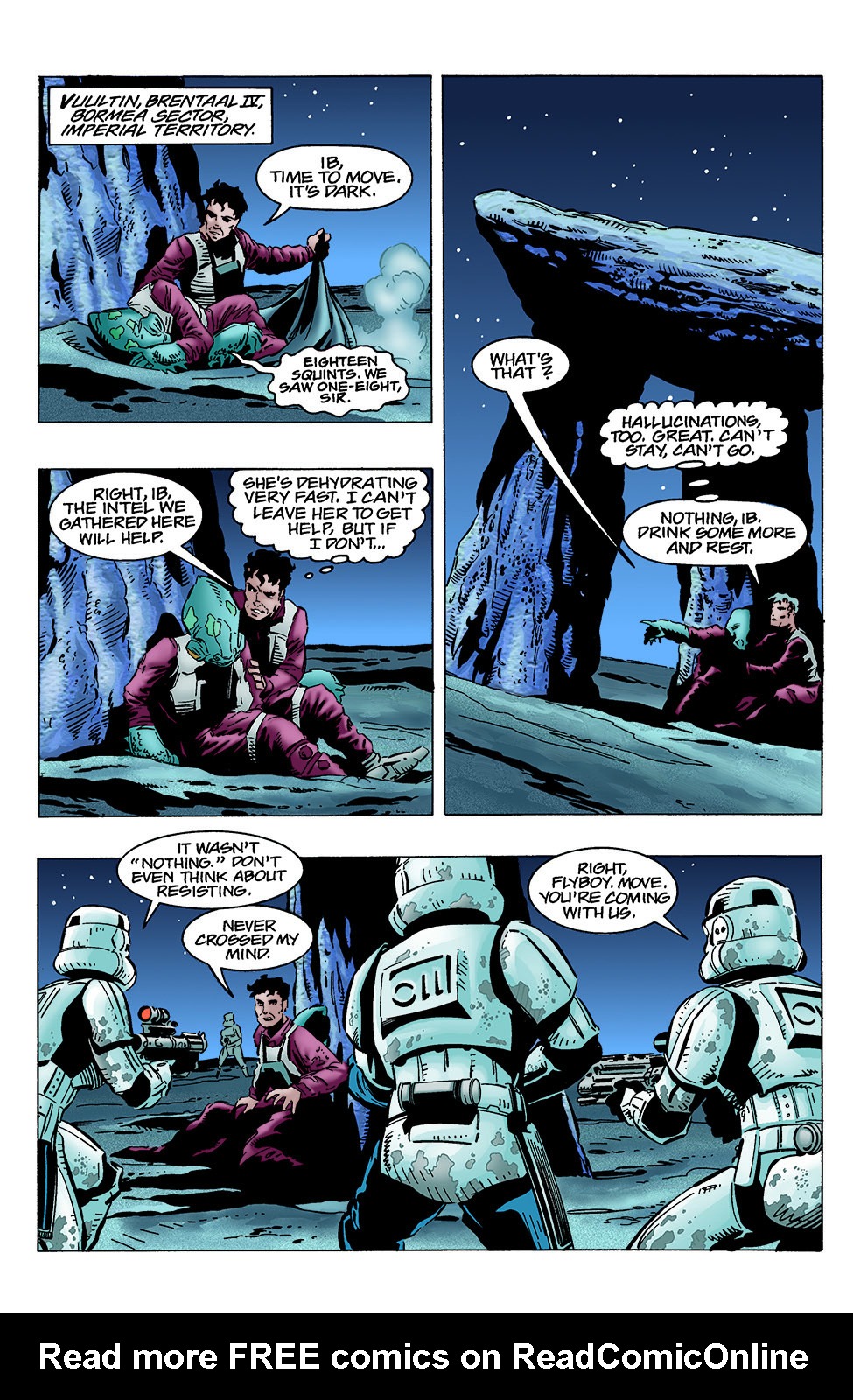 Read online Star Wars: X-Wing Rogue Squadron comic -  Issue #22 - 22