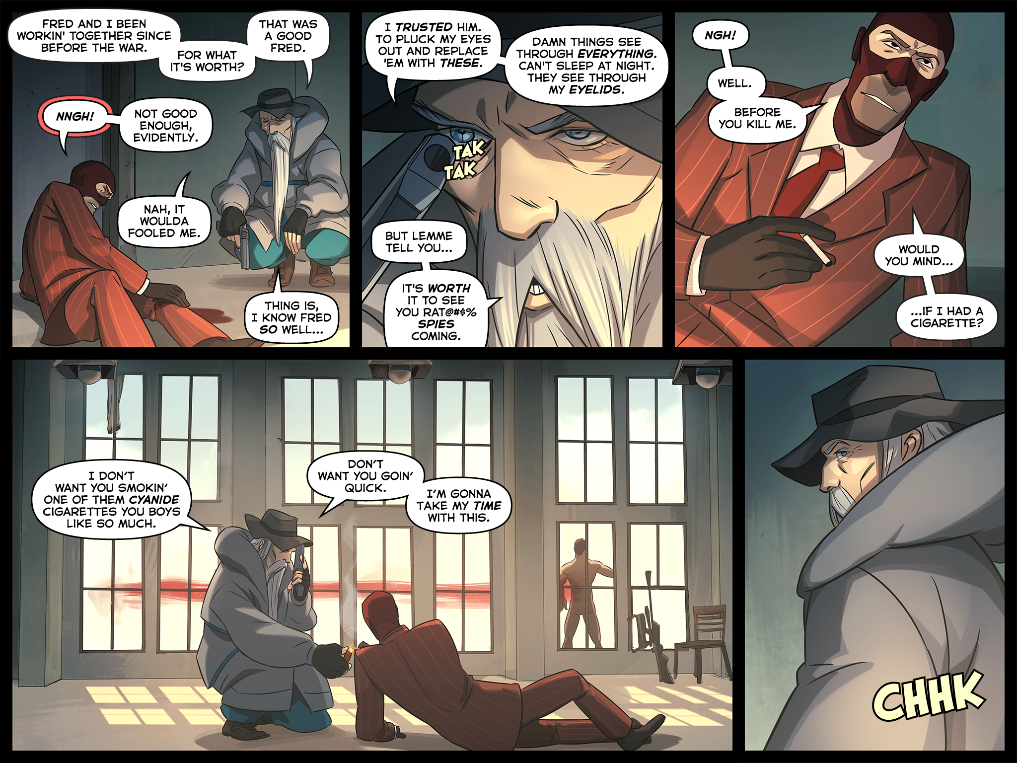 Read online Team Fortress 2 comic -  Issue #6 - 79