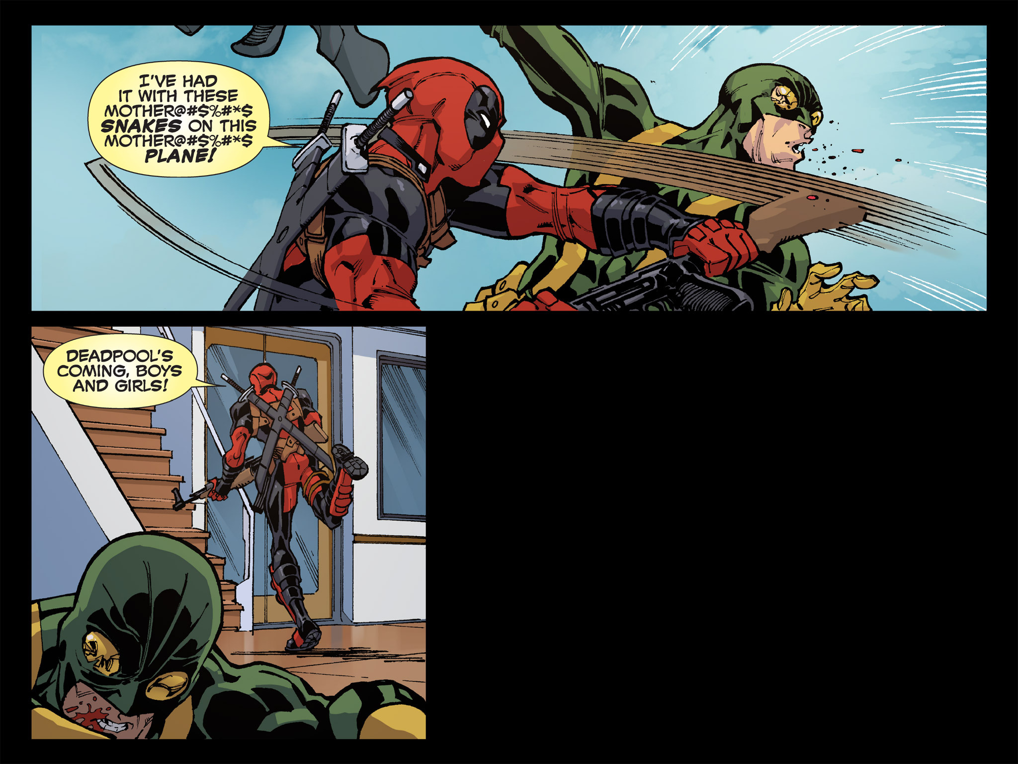 Read online Deadpool: Too Soon? Infinite Comic comic -  Issue #4 - 34