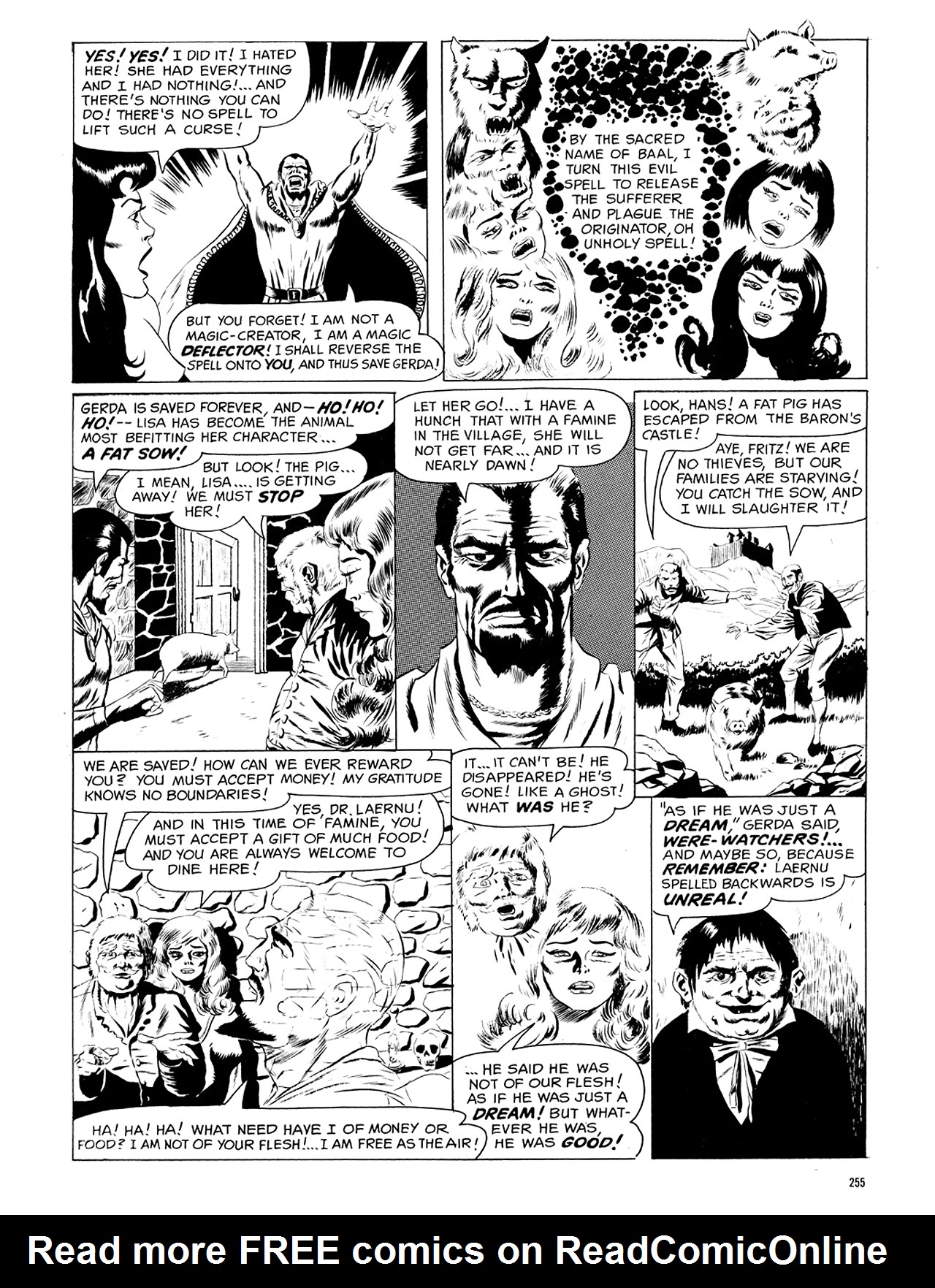 Read online Eerie Archives comic -  Issue # TPB 5 - 256