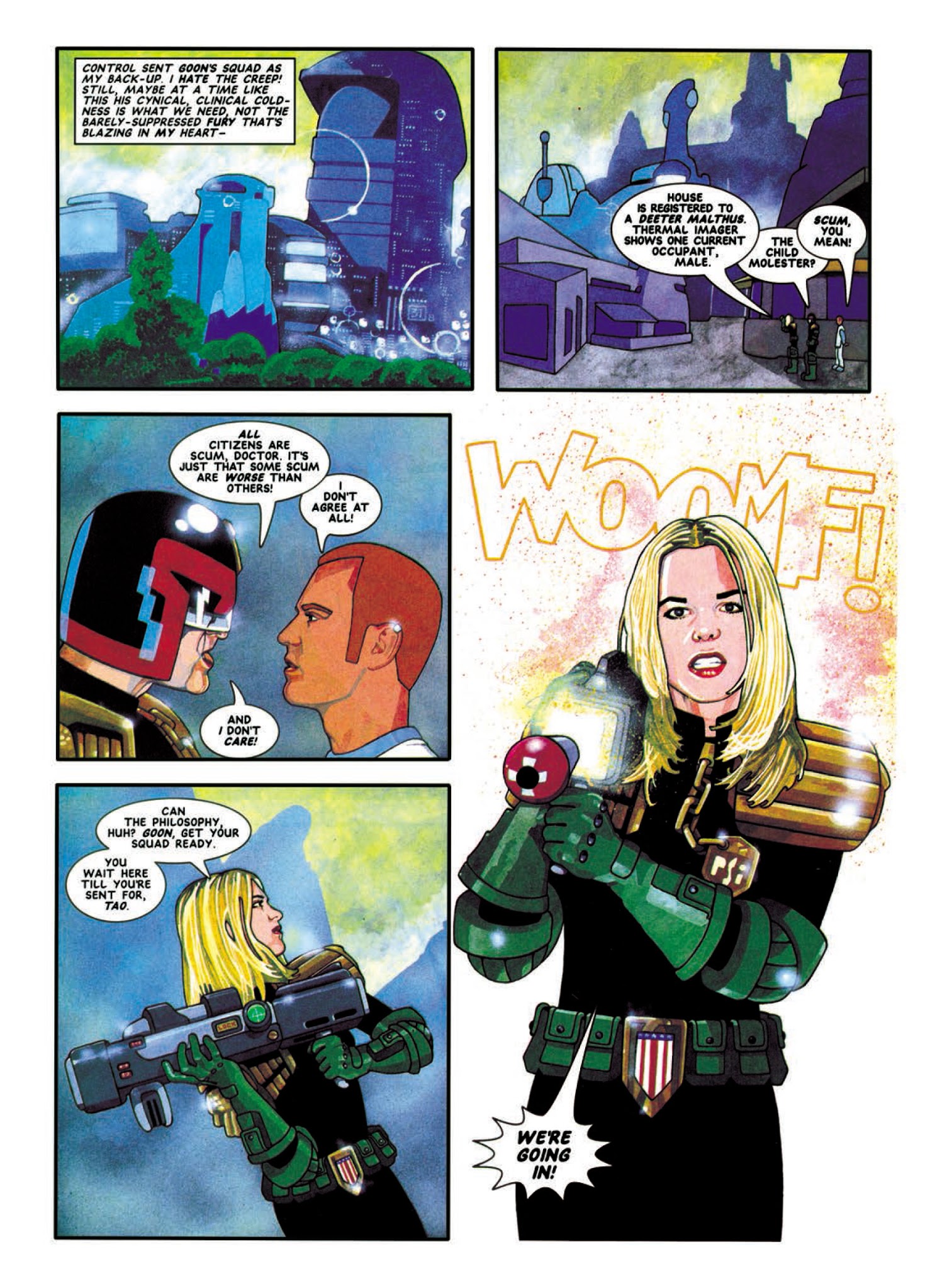 Read online Judge Anderson: The Psi Files comic -  Issue # TPB 3 - 143