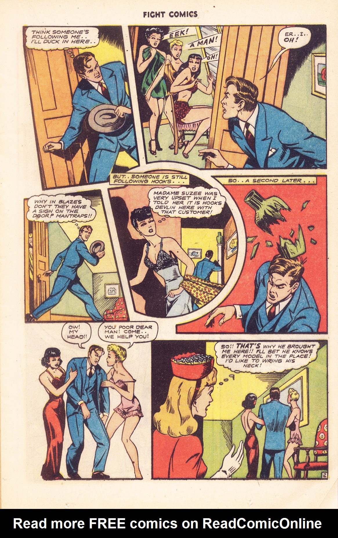 Read online Fight Comics comic -  Issue #37 - 21