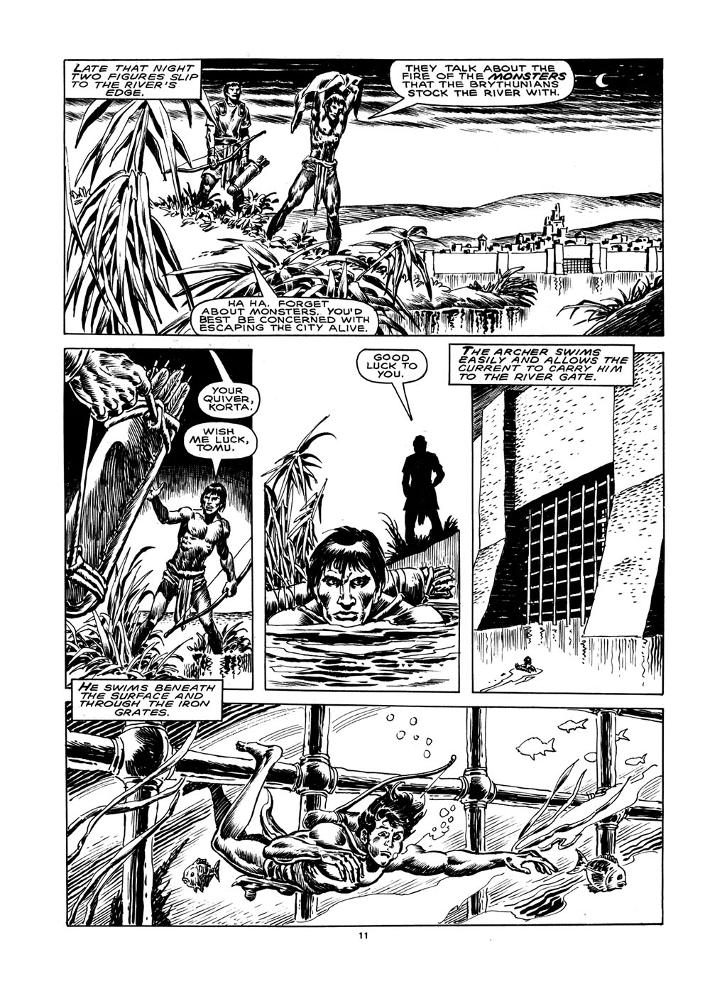 Read online The Savage Sword Of Conan comic -  Issue #148 - 11