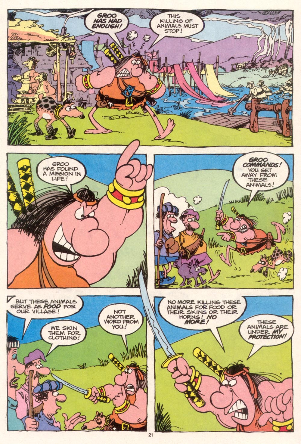Read online Sergio Aragonés Groo the Wanderer comic -  Issue #95 - 22