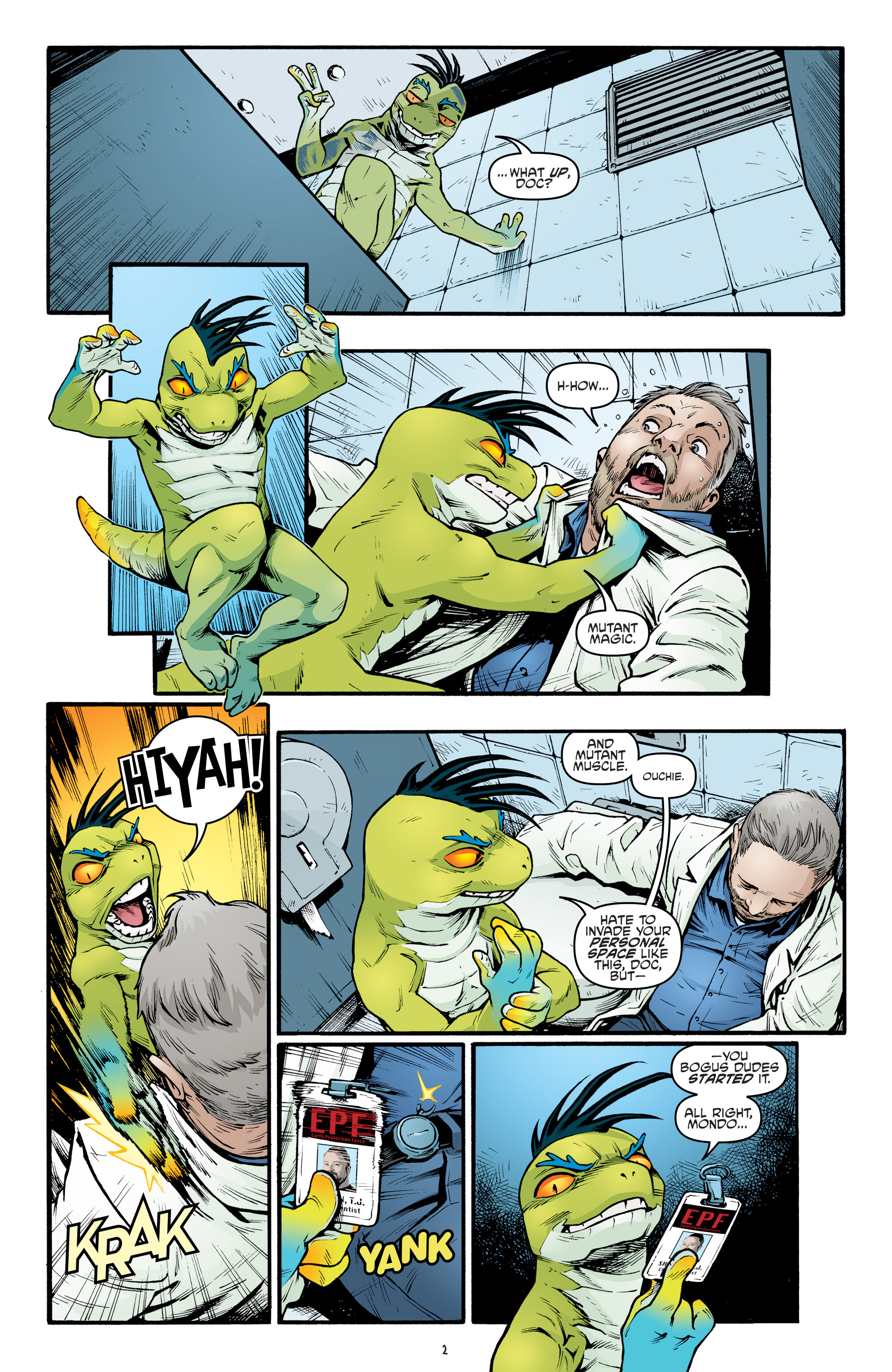 Read online Teenage Mutant Ninja Turtles (2011) comic -  Issue #69 - 4