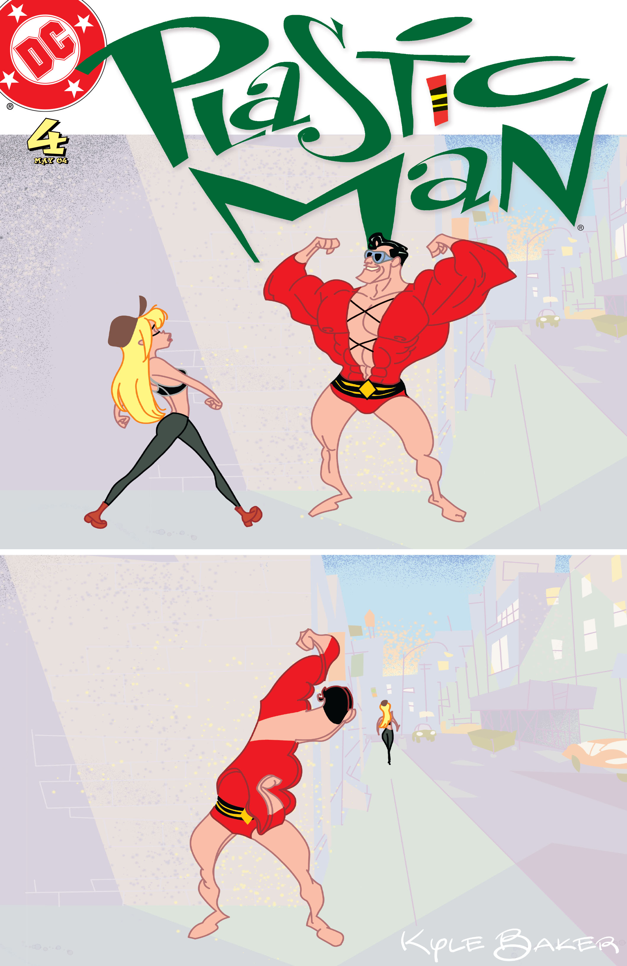 Read online Plastic Man (2004) comic -  Issue # _Rubber Banded - The Deluxe Edition (Part 1) - 75