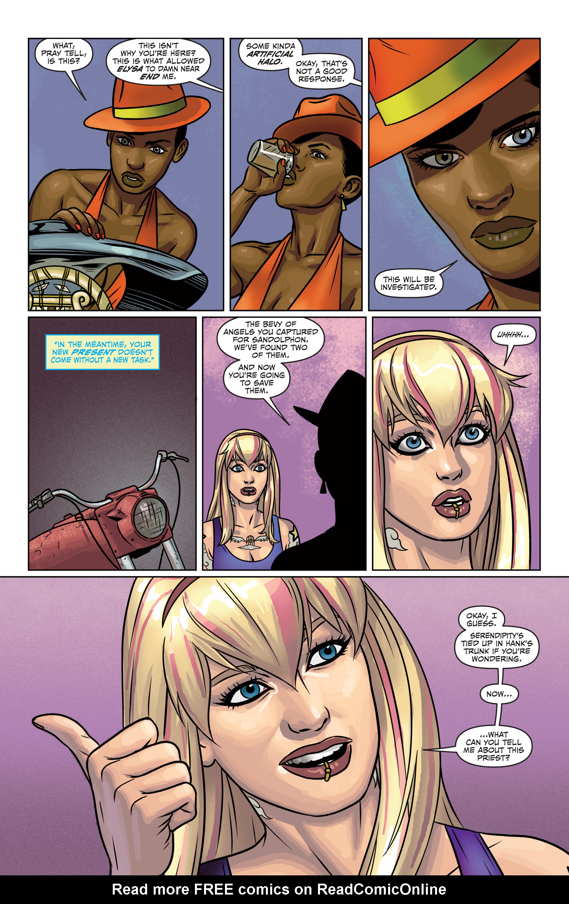 Read online Mercy Sparx (2013) comic -  Issue #3 - 24