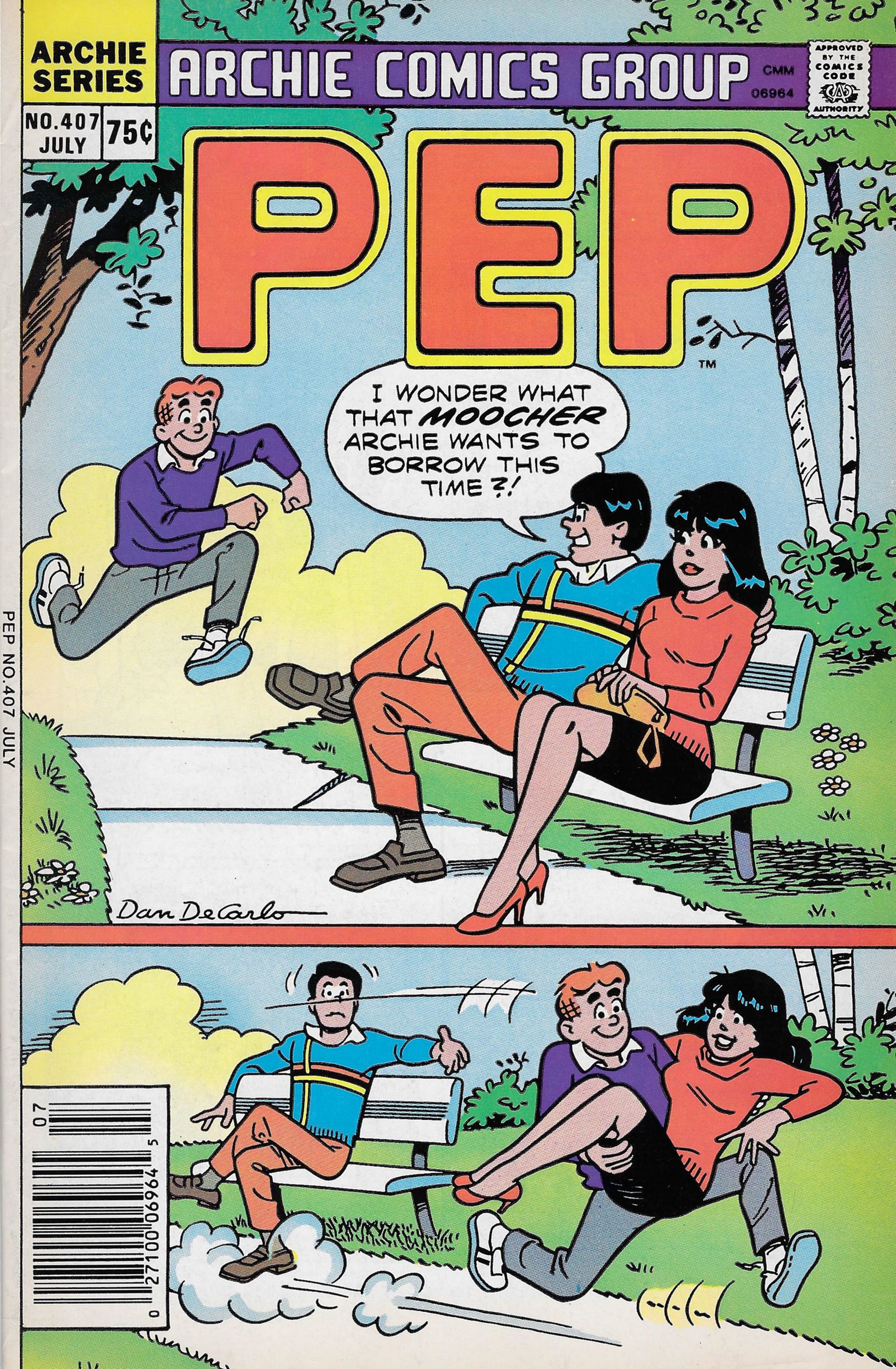 Read online Pep Comics comic -  Issue #407 - 1