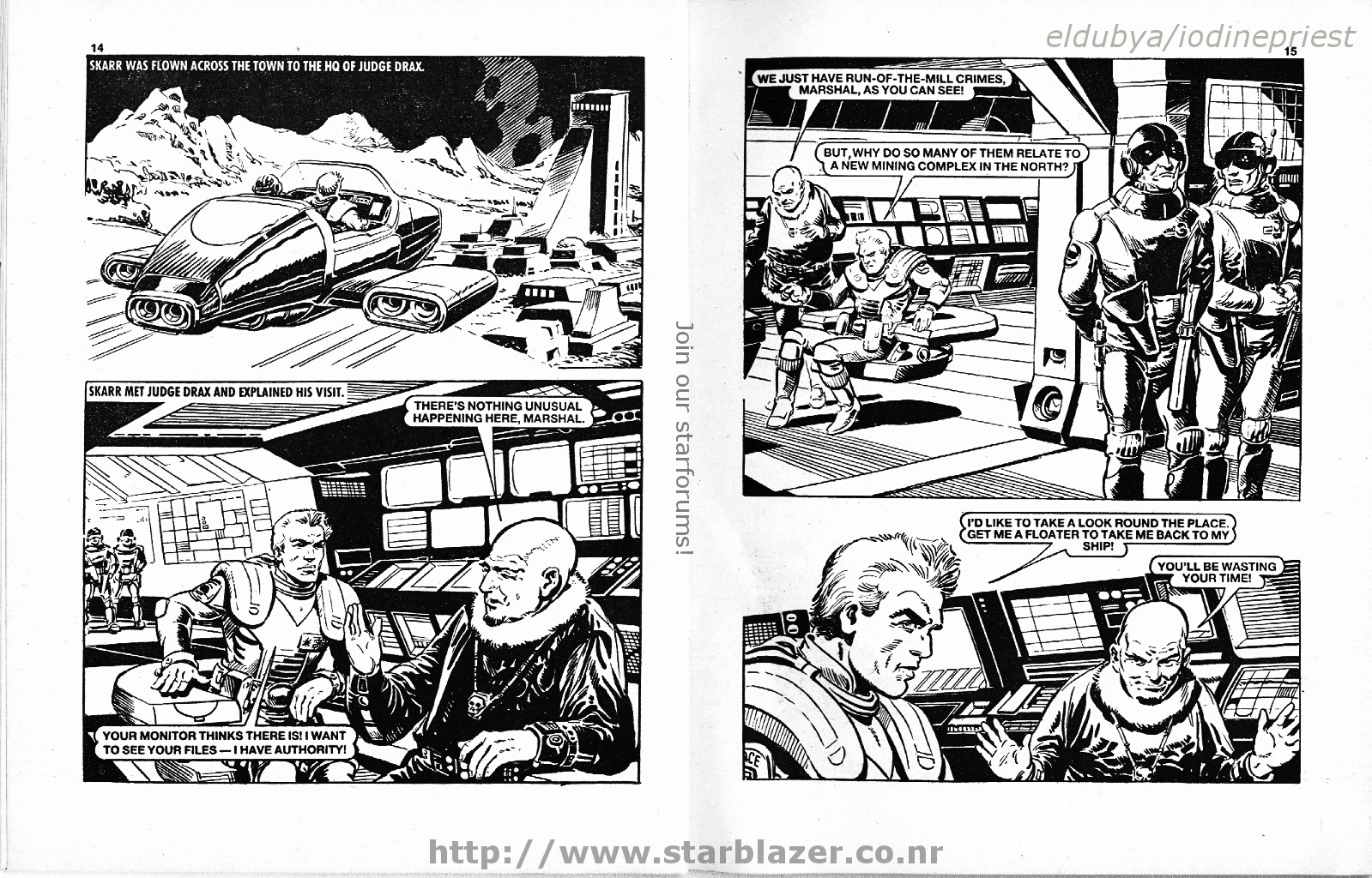 Read online Starblazer comic -  Issue #174 - 9