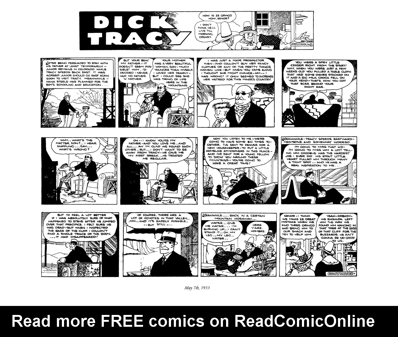 Read online The Complete Chester Gould's Dick Tracy comic -  Issue # TPB 1 (Part 2) - 134