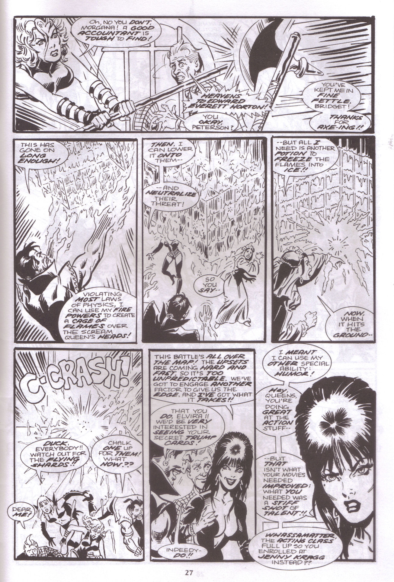 Read online Elvira, Mistress of the Dark comic -  Issue #43 - 24