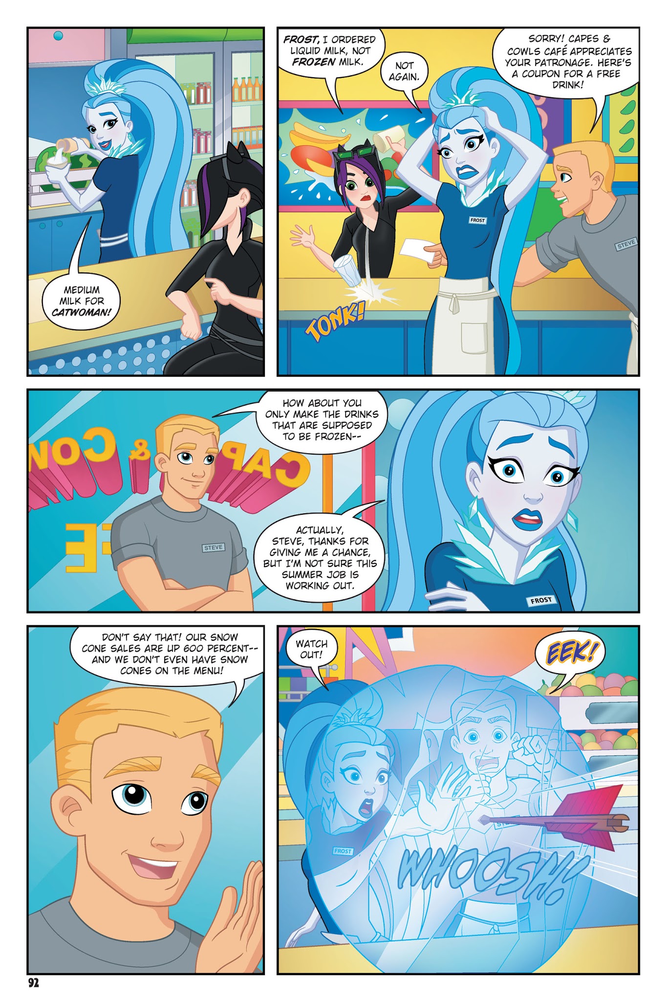 Read online DC Super Hero Girls: Summer Olympus comic -  Issue # TPB - 90