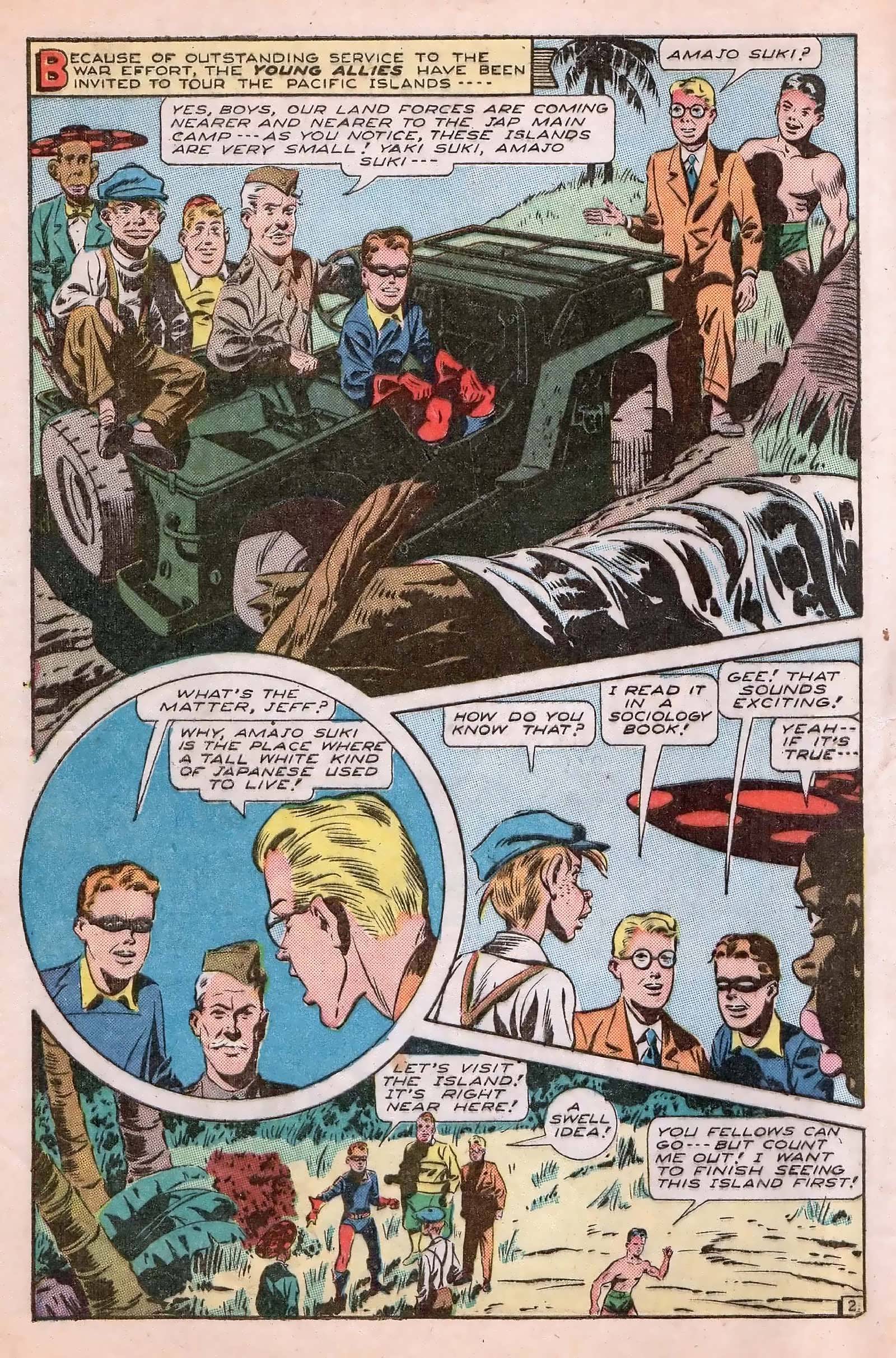 Read online Young Allies Comics comic -  Issue #17 - 4