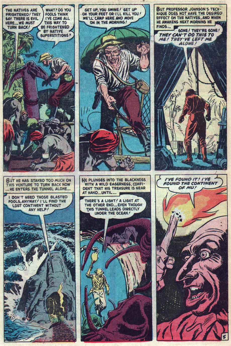 Read online Adventures into Weird Worlds comic -  Issue #13 - 13