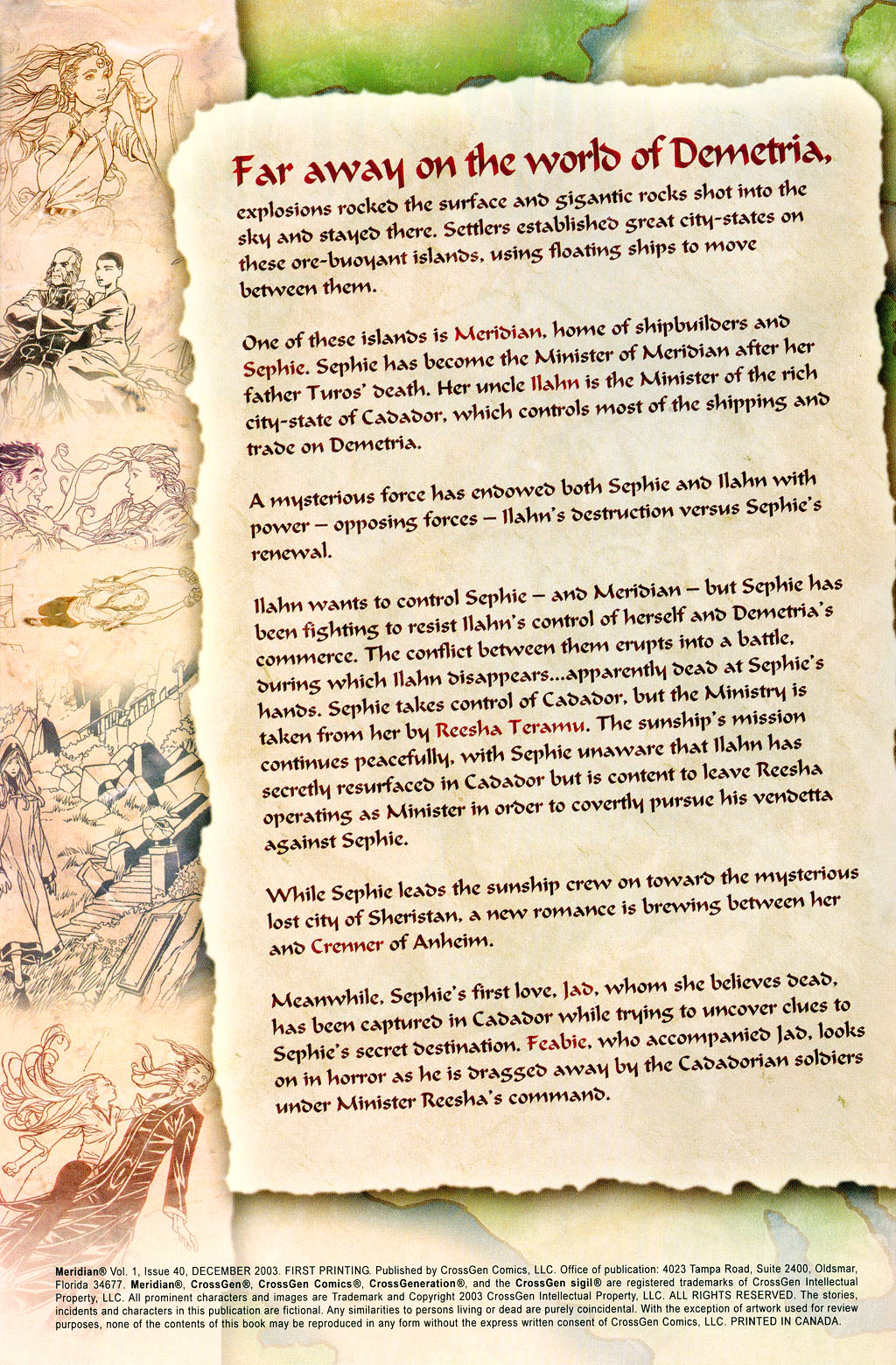 Read online Meridian comic -  Issue #40 - 2