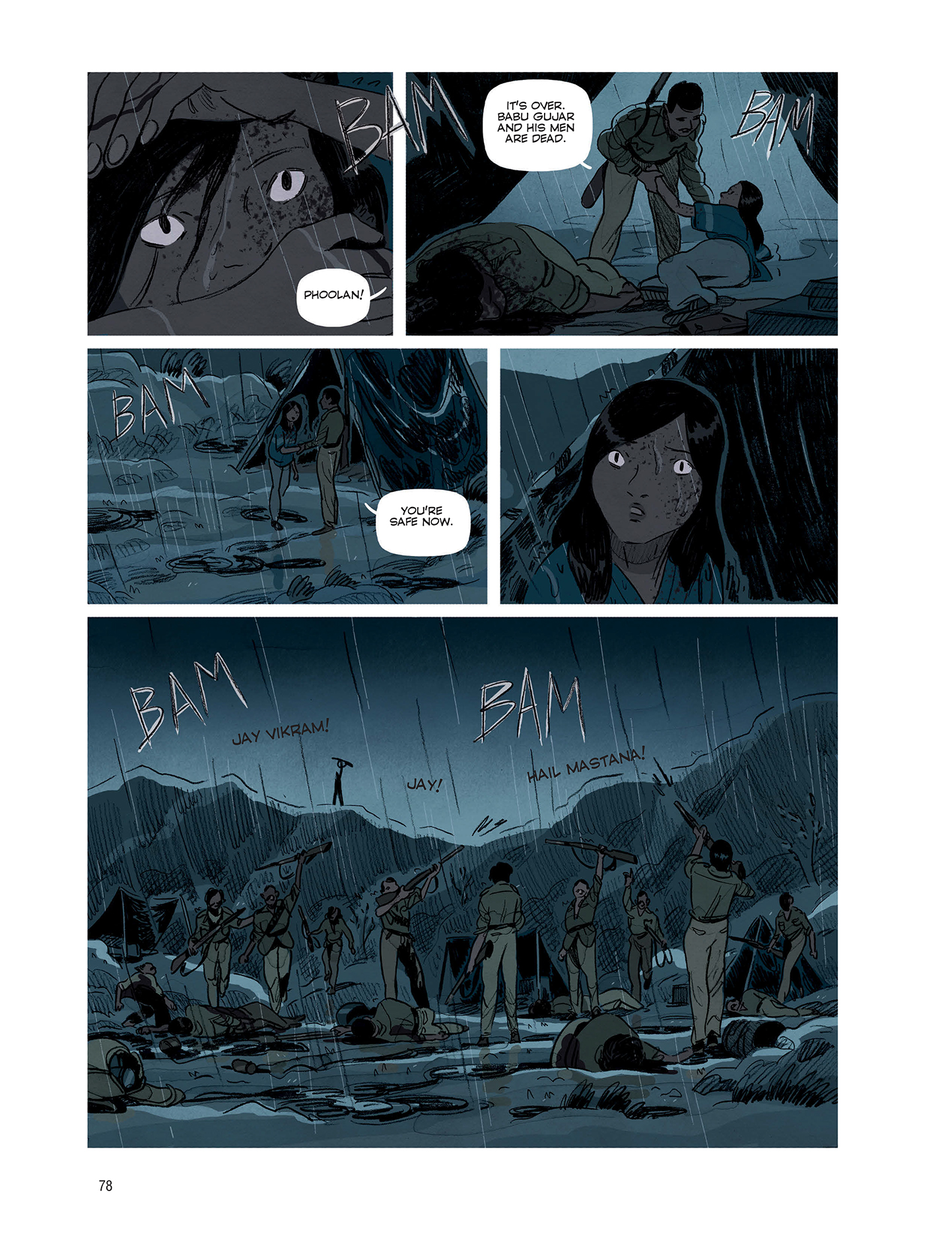 Read online Phoolan Devi: Rebel Queen comic -  Issue # TPB (Part 1) - 80
