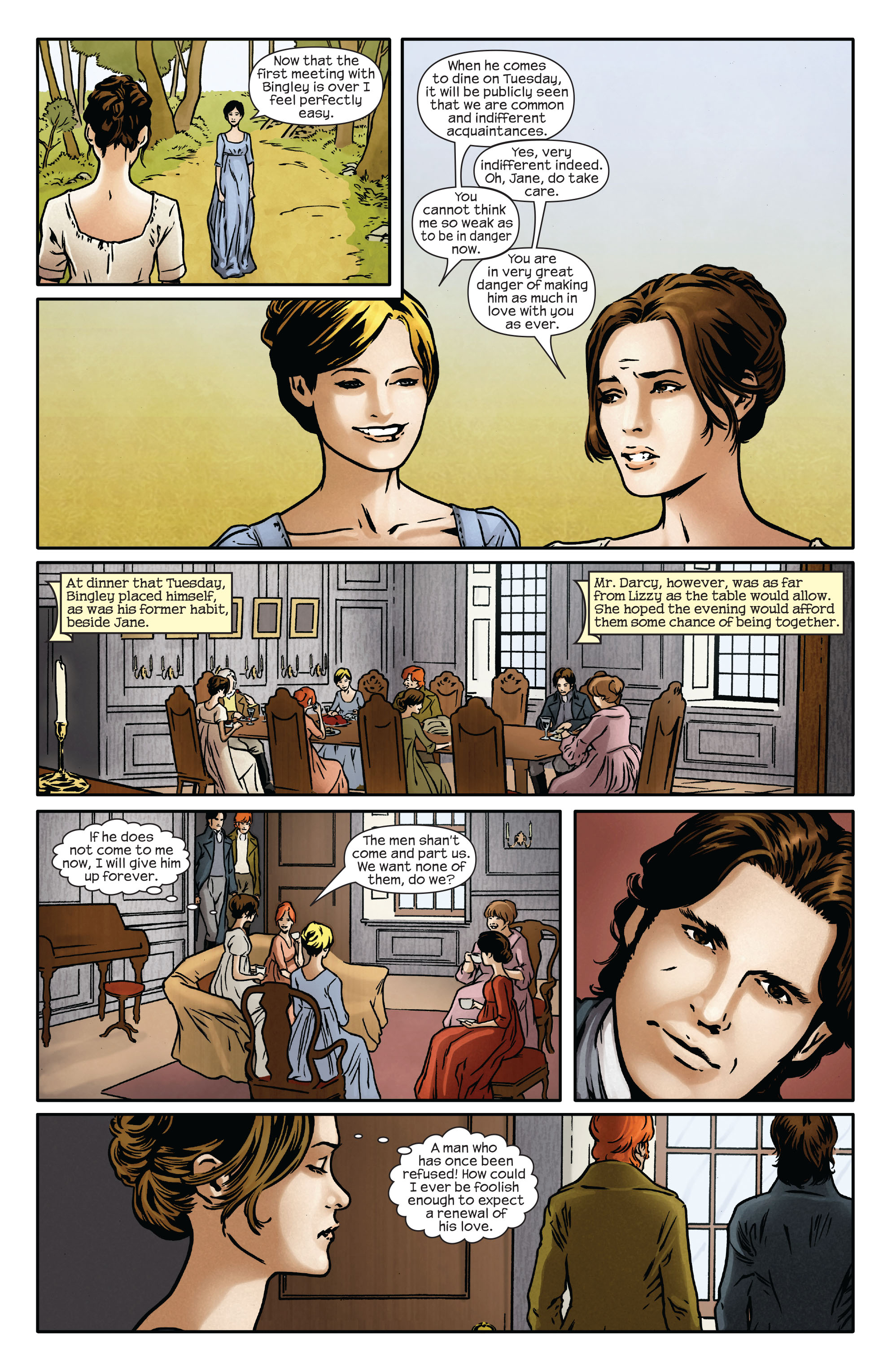 Read online Pride & Prejudice (2009) comic -  Issue #5 - 16