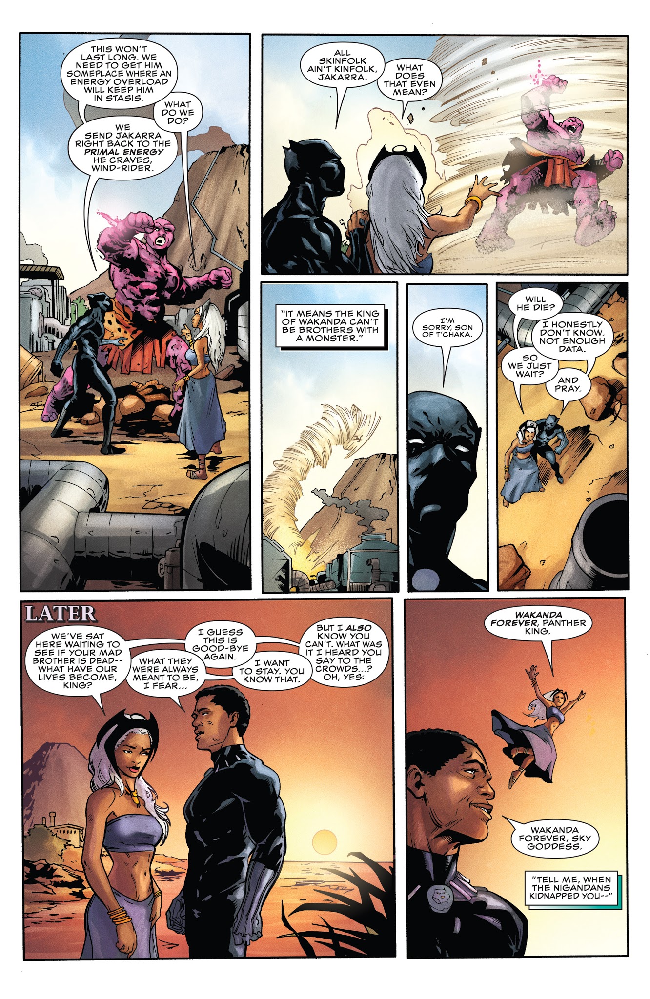 Read online Rise of the Black Panther comic -  Issue #5 - 22