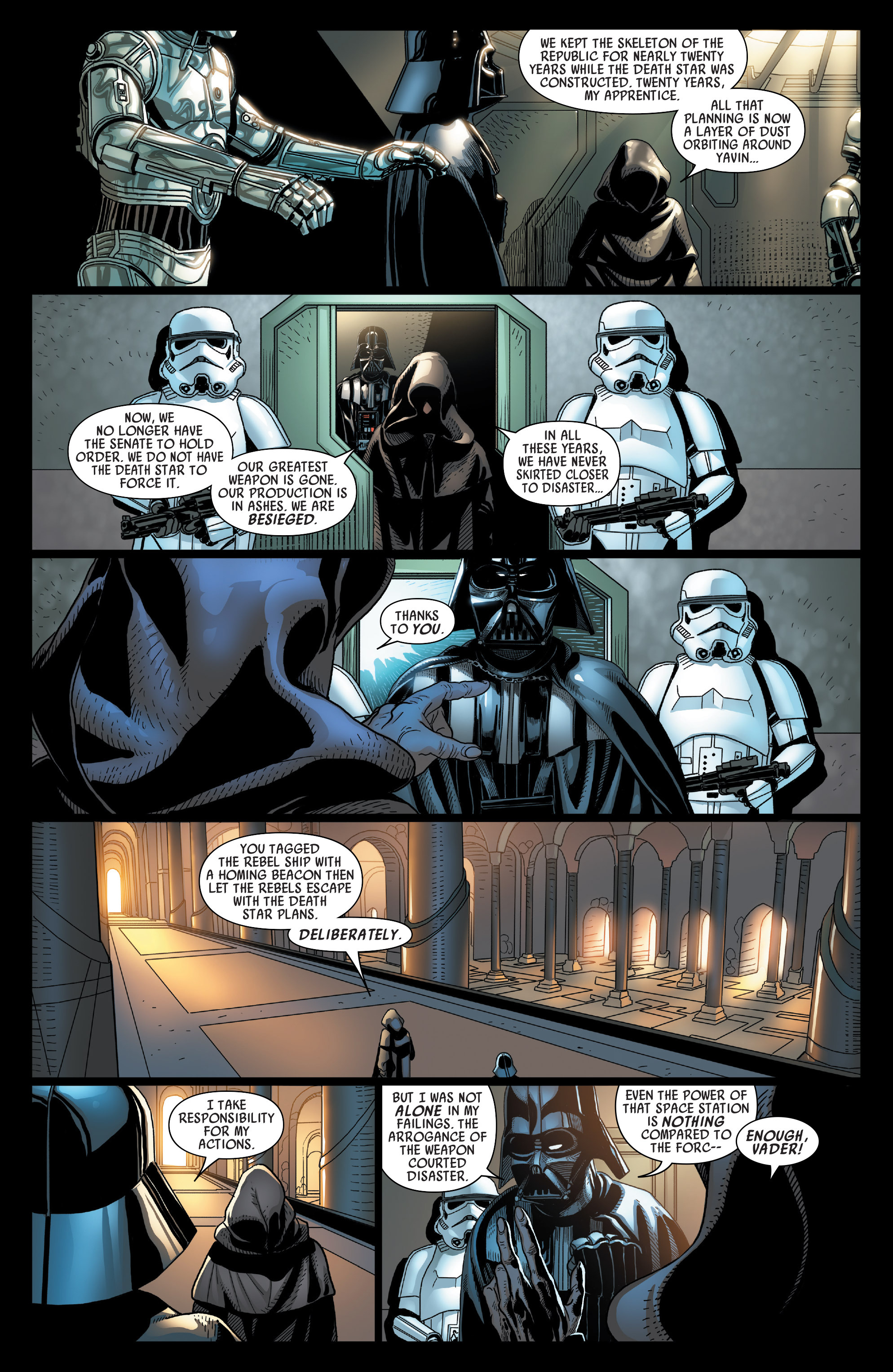 Read online Darth Vader comic -  Issue #1 - 21