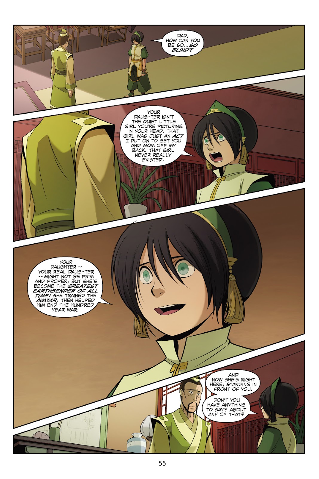 Nickelodeon Avatar: The Last Airbender - The Rift issue Part 2 - Page 56