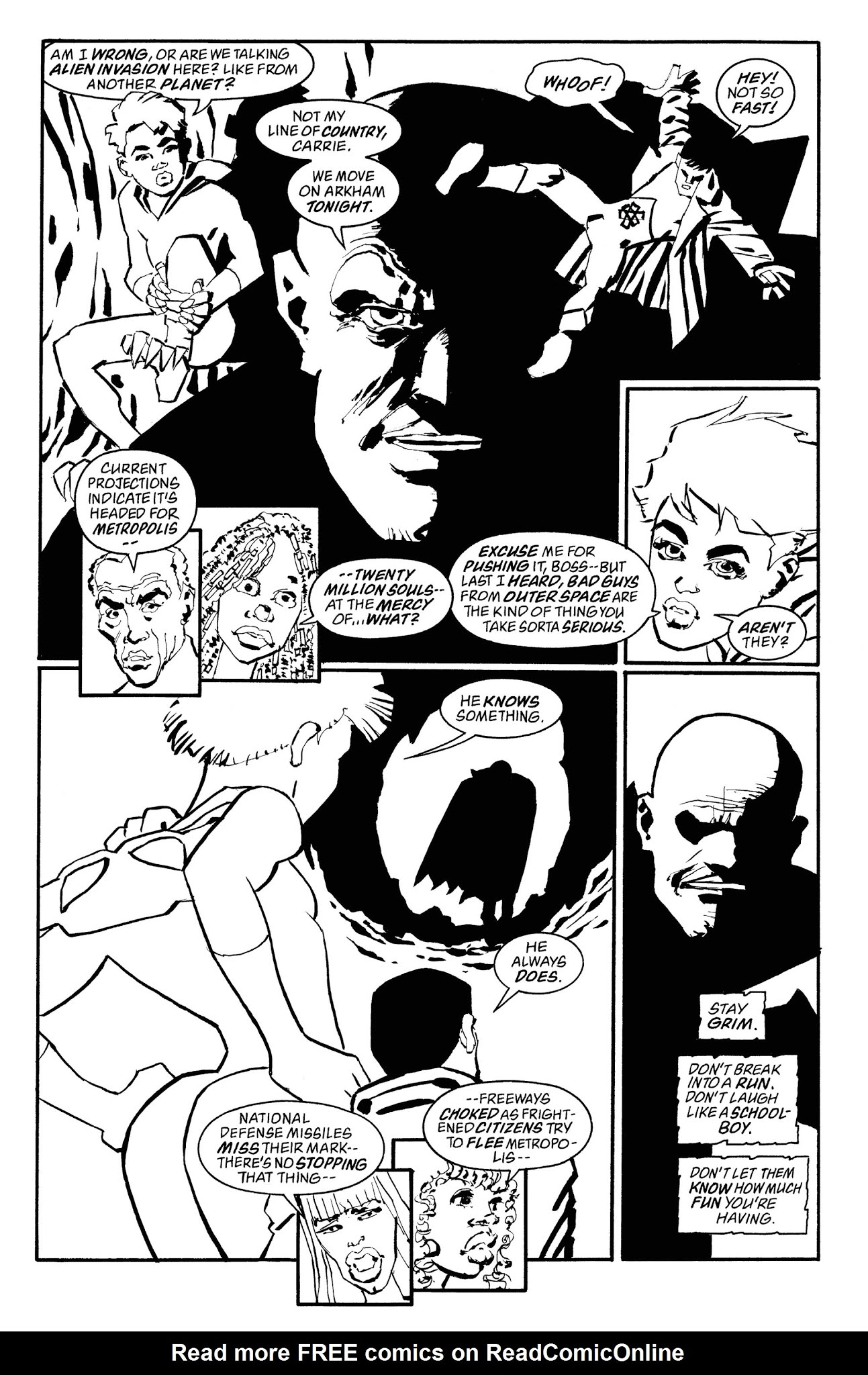 Read online Batman Noir: The Dark Knight Strikes Again comic -  Issue # TPB (Part 2) - 14