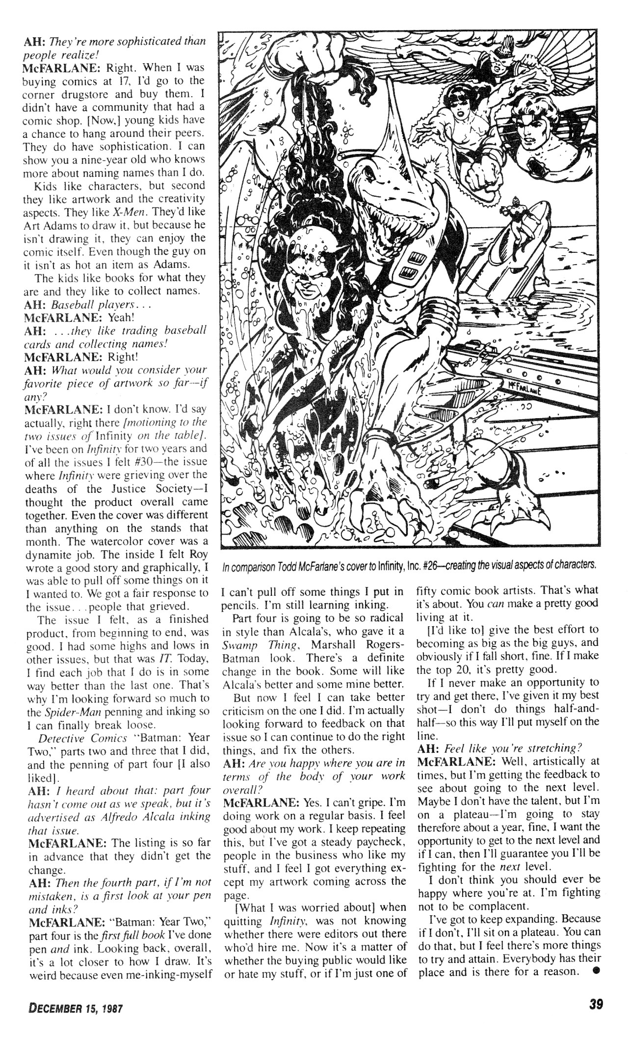 Read online Amazing Heroes comic -  Issue #131 - 39