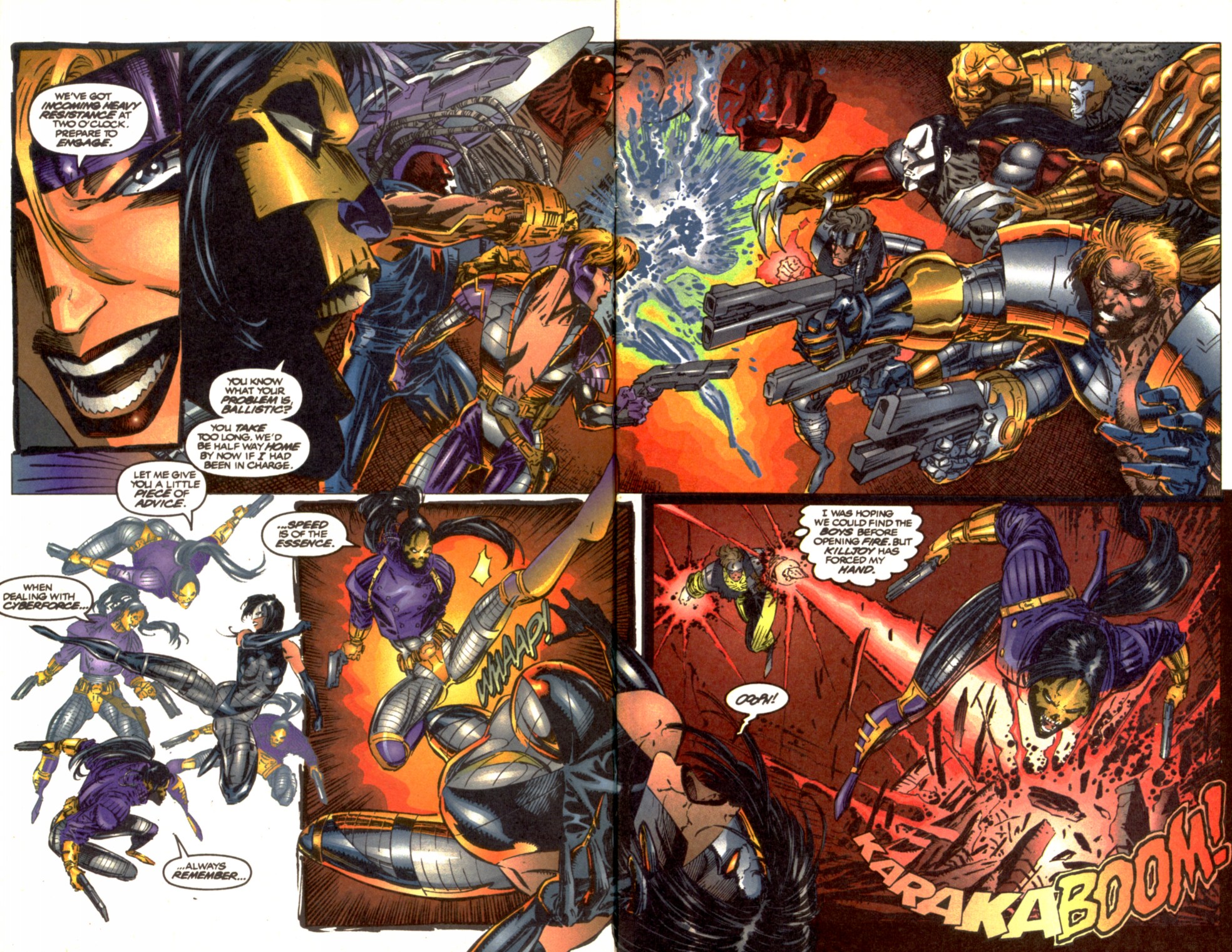 Read online Cyberforce (1992) comic -  Issue #2 - 7