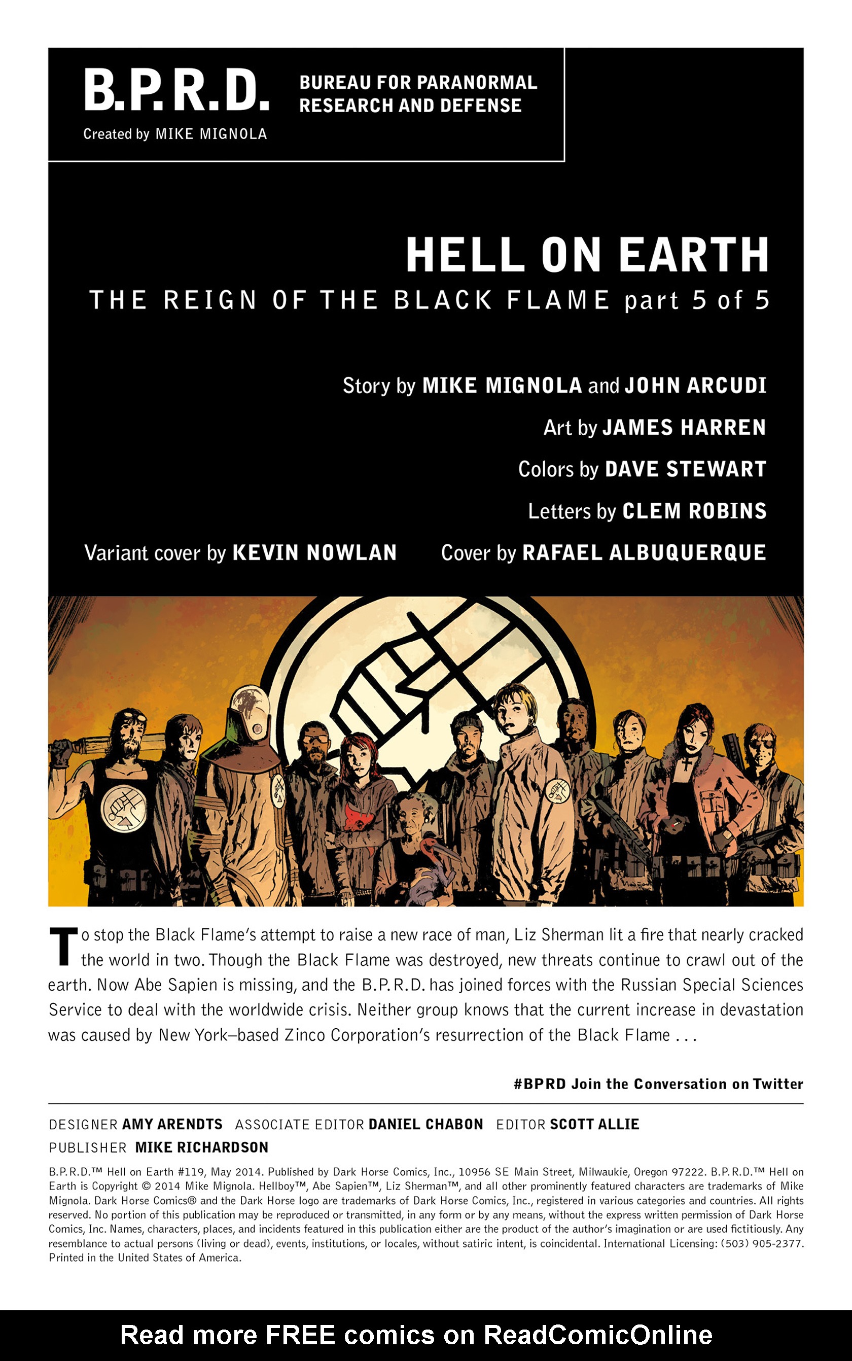 Read online B.P.R.D. Hell on Earth comic -  Issue #119 - 2