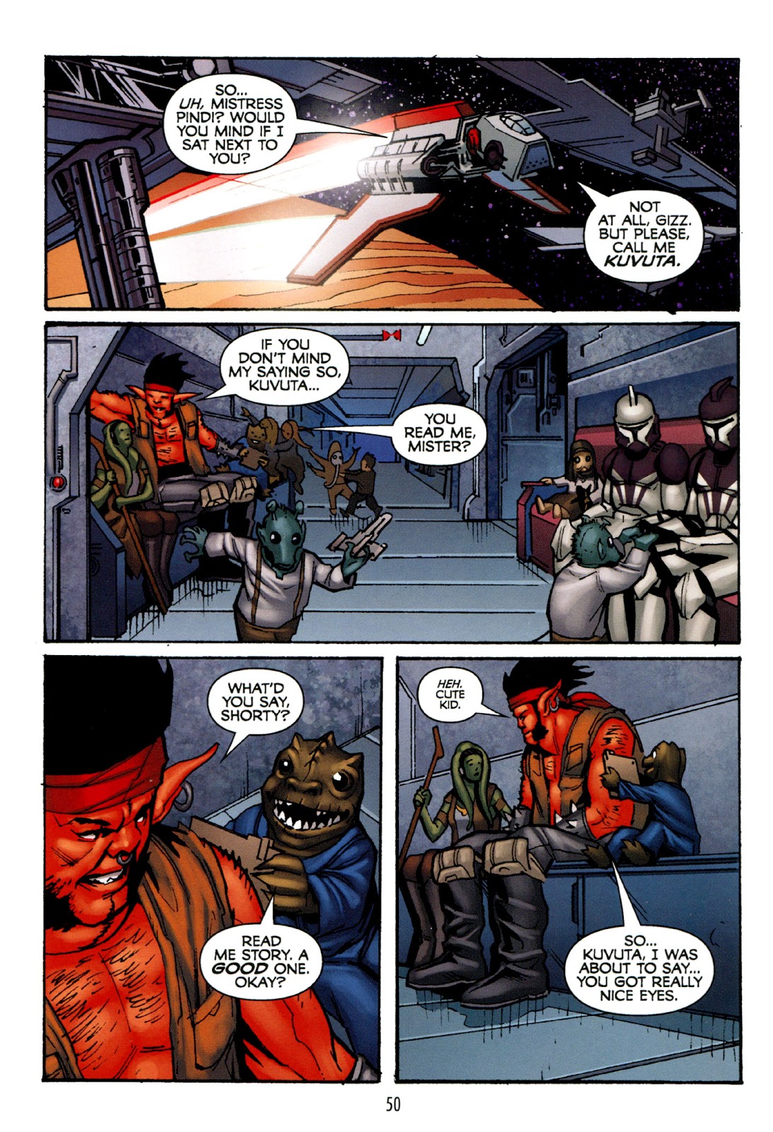 Star Wars: The Clone Wars - Strange Allies issue Full - Page 51
