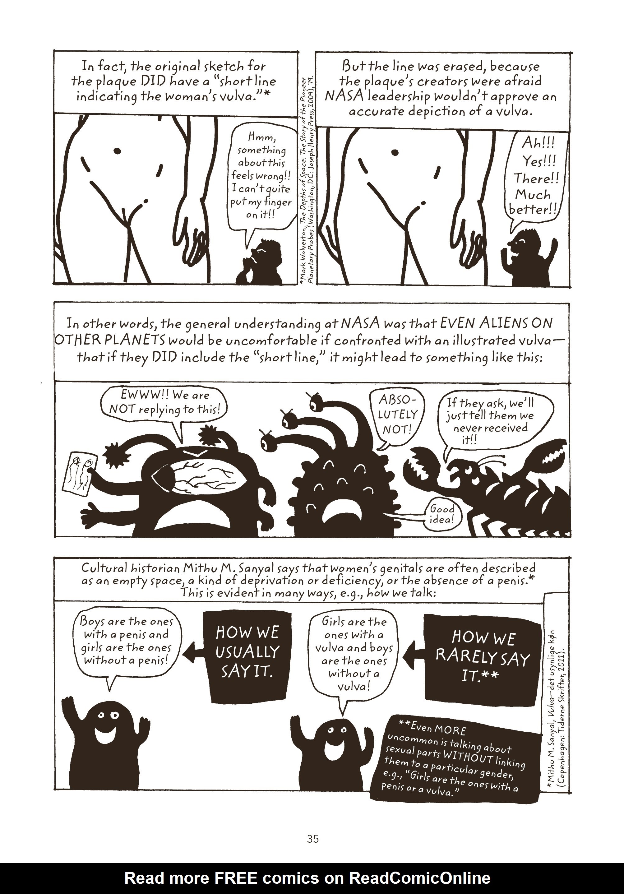 Read online Fruit of Knowledge: The Vulva Vs. The Patriarchy comic -  Issue # TPB - 35