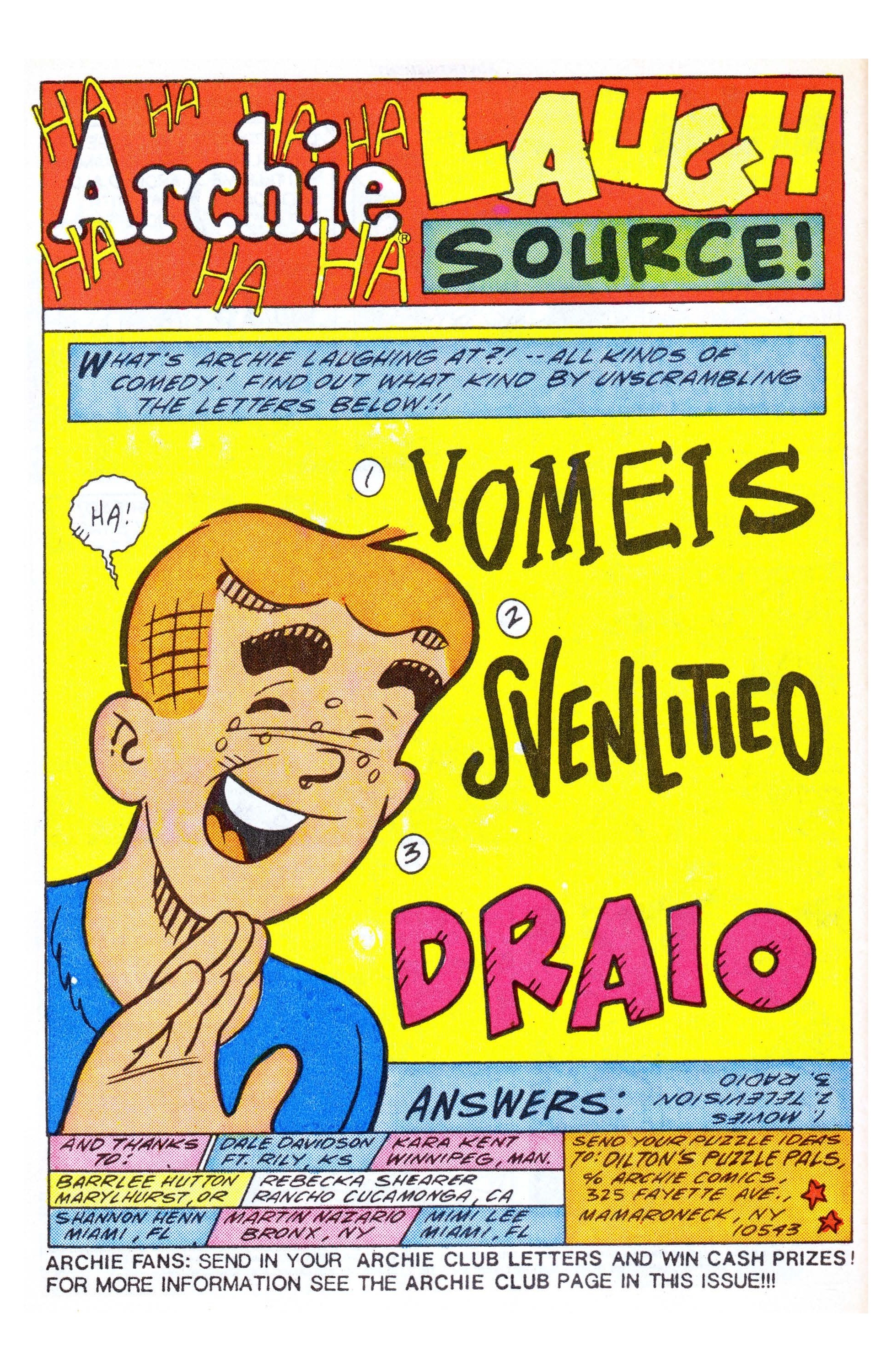 Read online Archie (1960) comic -  Issue #363 - 9
