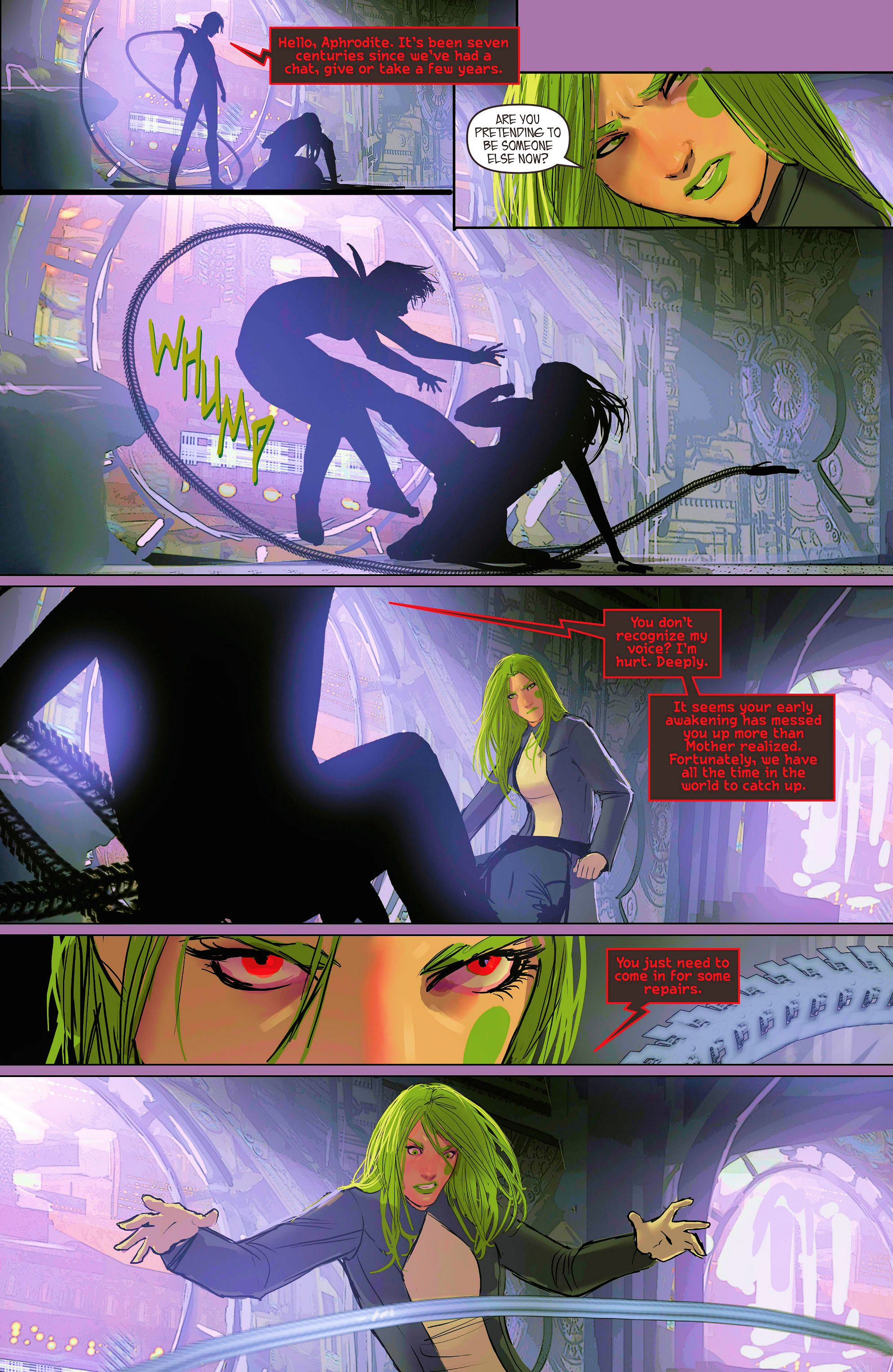 Read online Aphrodite IX (2013) comic -  Issue #9 - 14