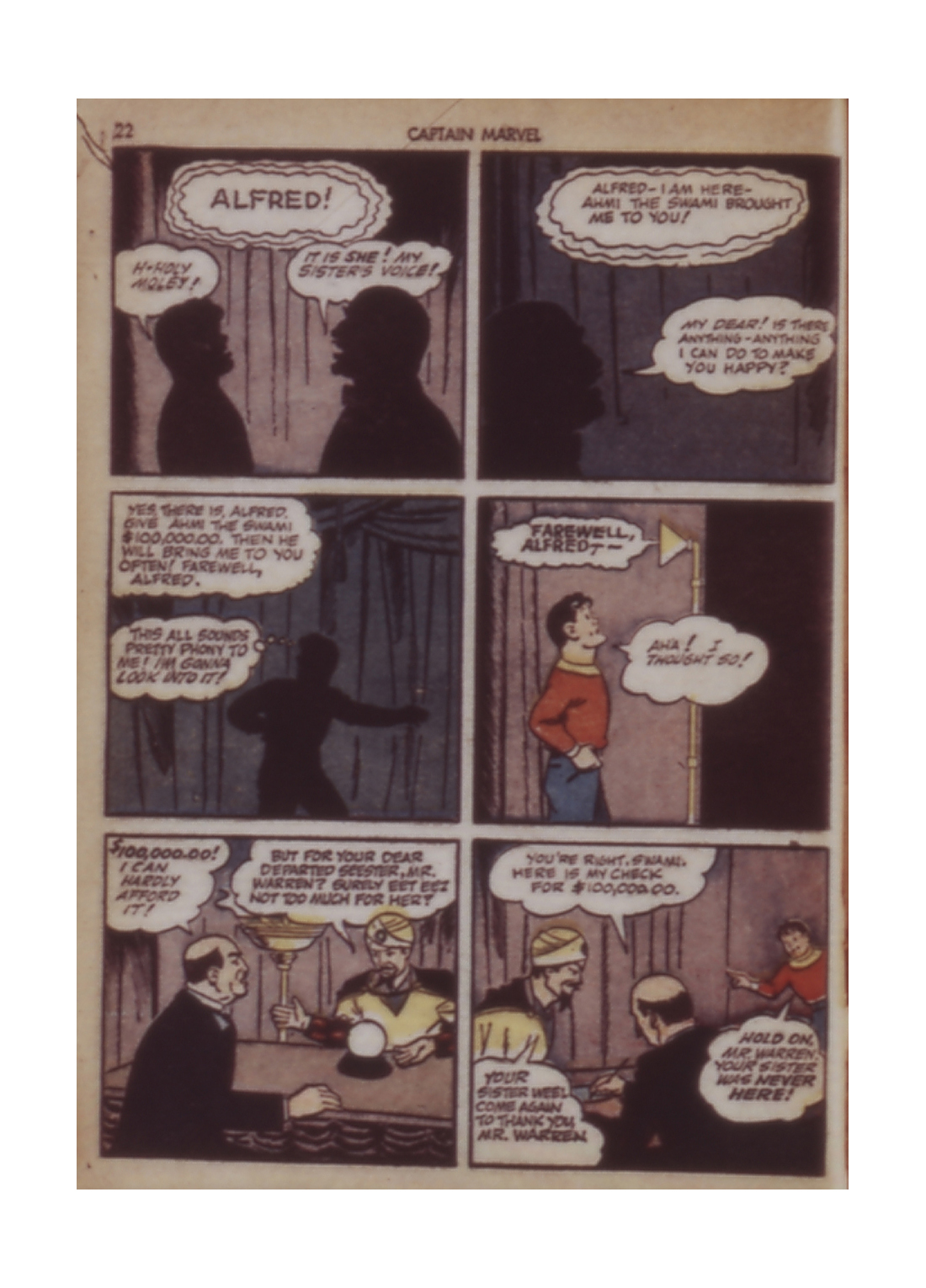 Read online Captain Marvel Adventures comic -  Issue #15 - 23