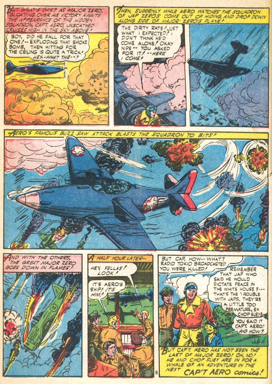 Captain Aero Comics issue 15 - Page 10