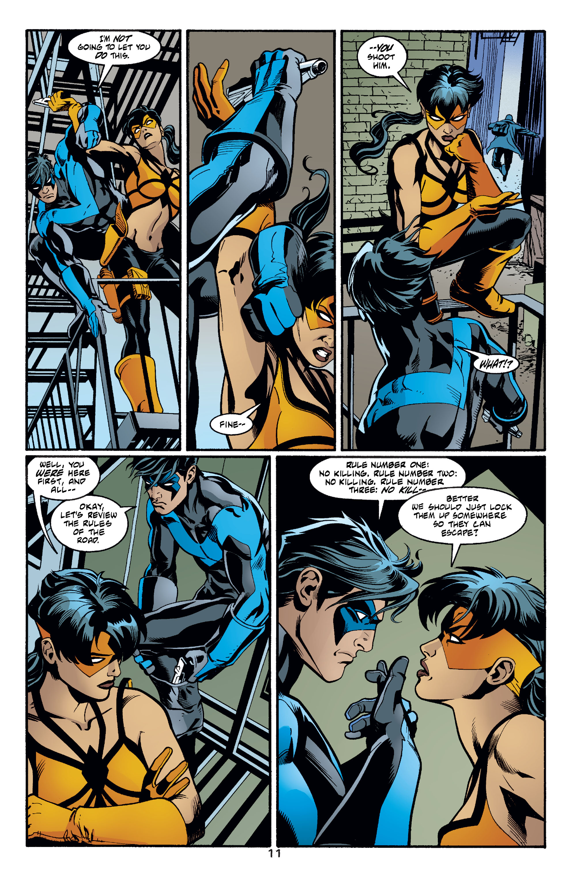 Read online Nightwing (1996) comic -  Issue #77 - 12