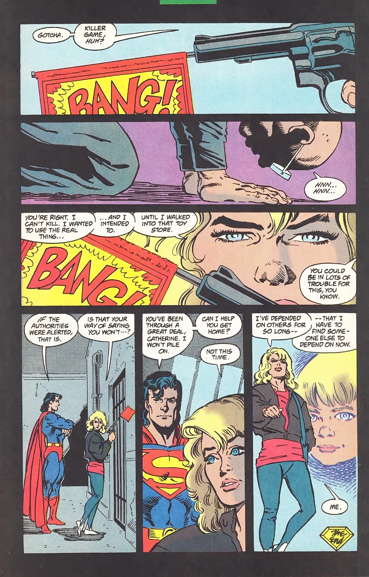 Read online Superman (1987) comic -  Issue #85 - 32