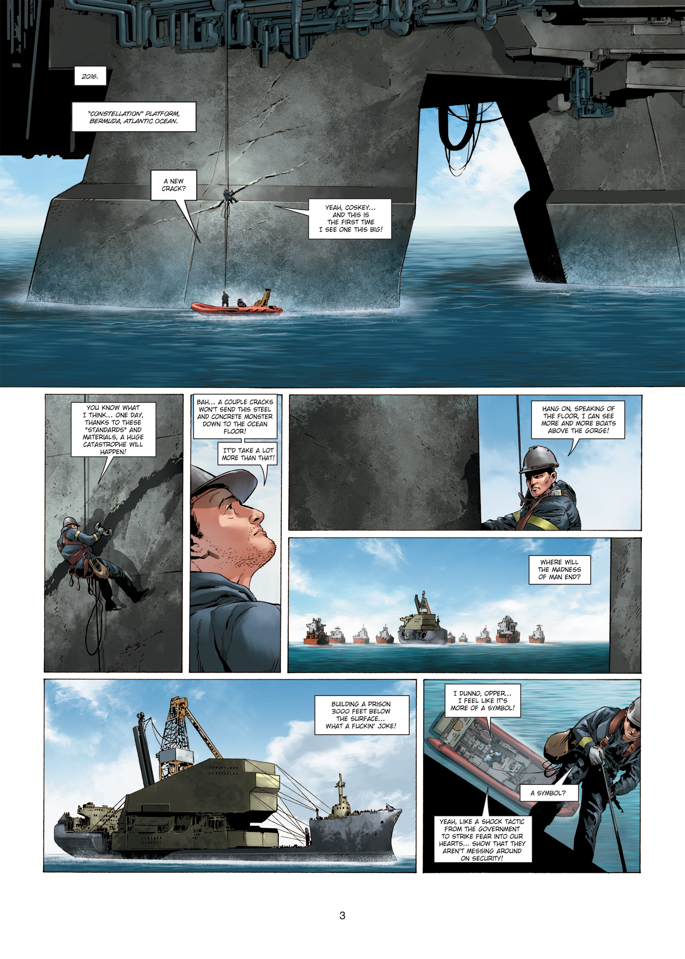 Read online Deepwater Prison comic -  Issue #3 - 3