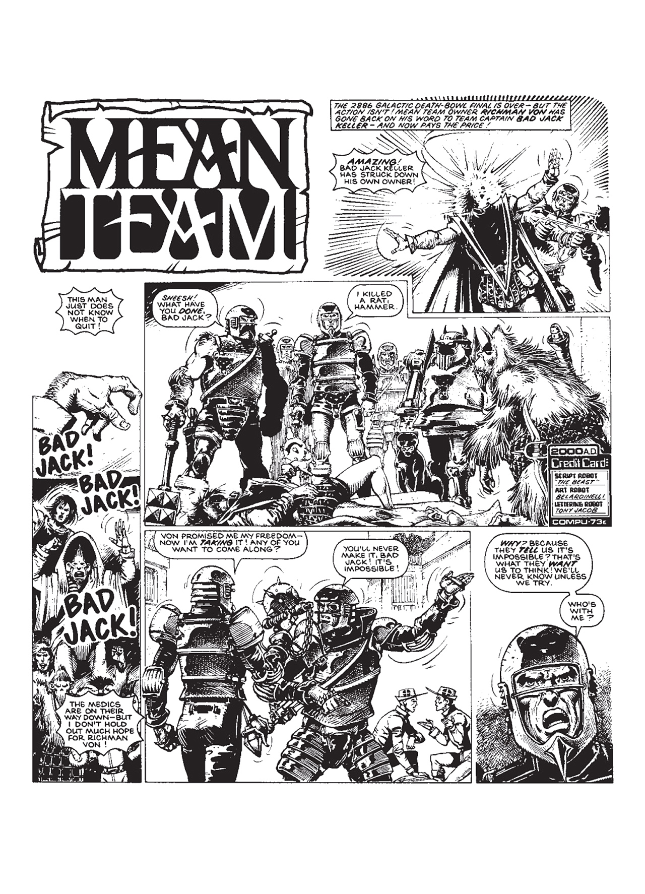 Read online Mean Team comic -  Issue # TPB - 42
