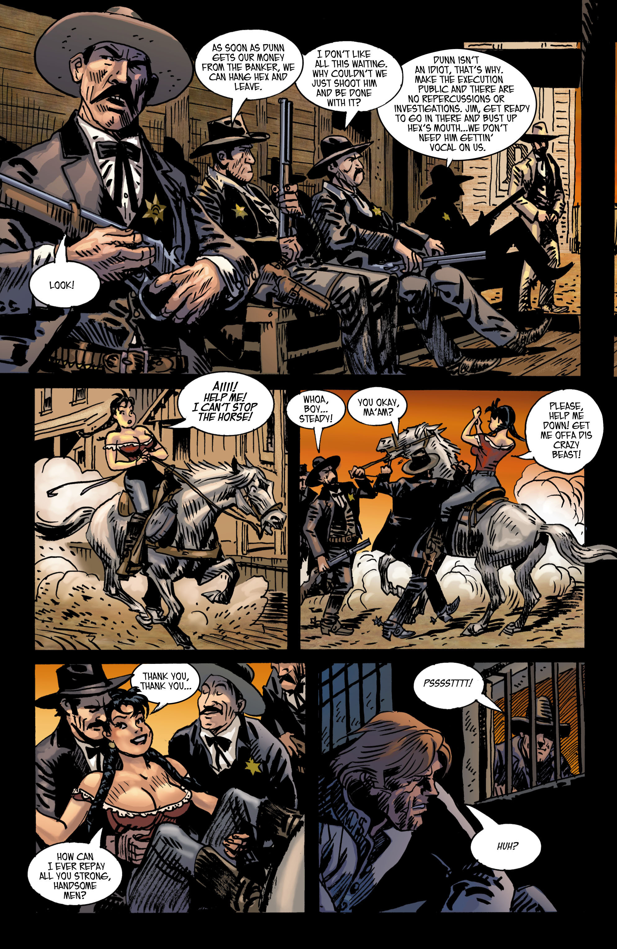 Read online Jonah Hex (2006) comic -  Issue #54 - 15